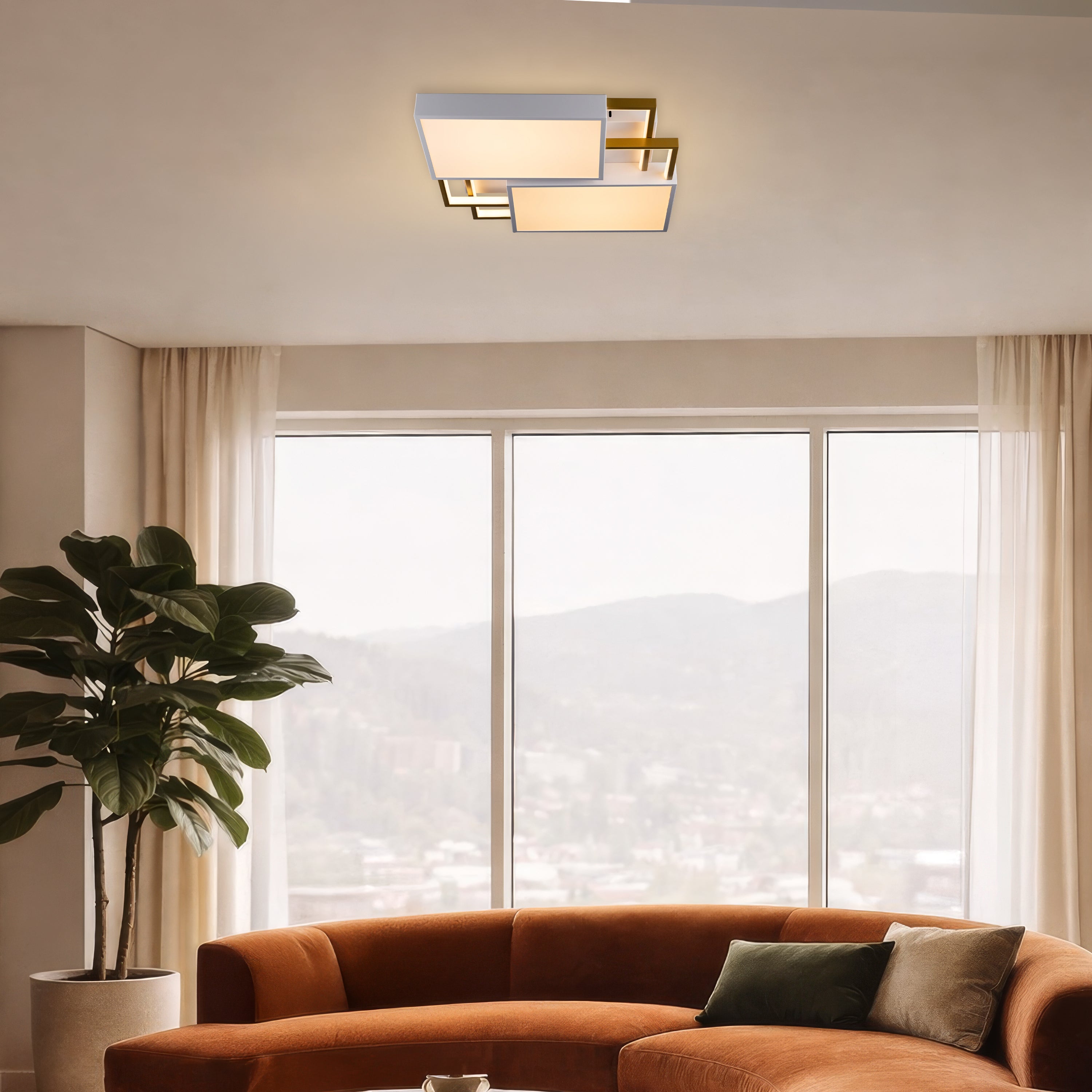 Solaris Tier Dimmable LED Ceiling Light