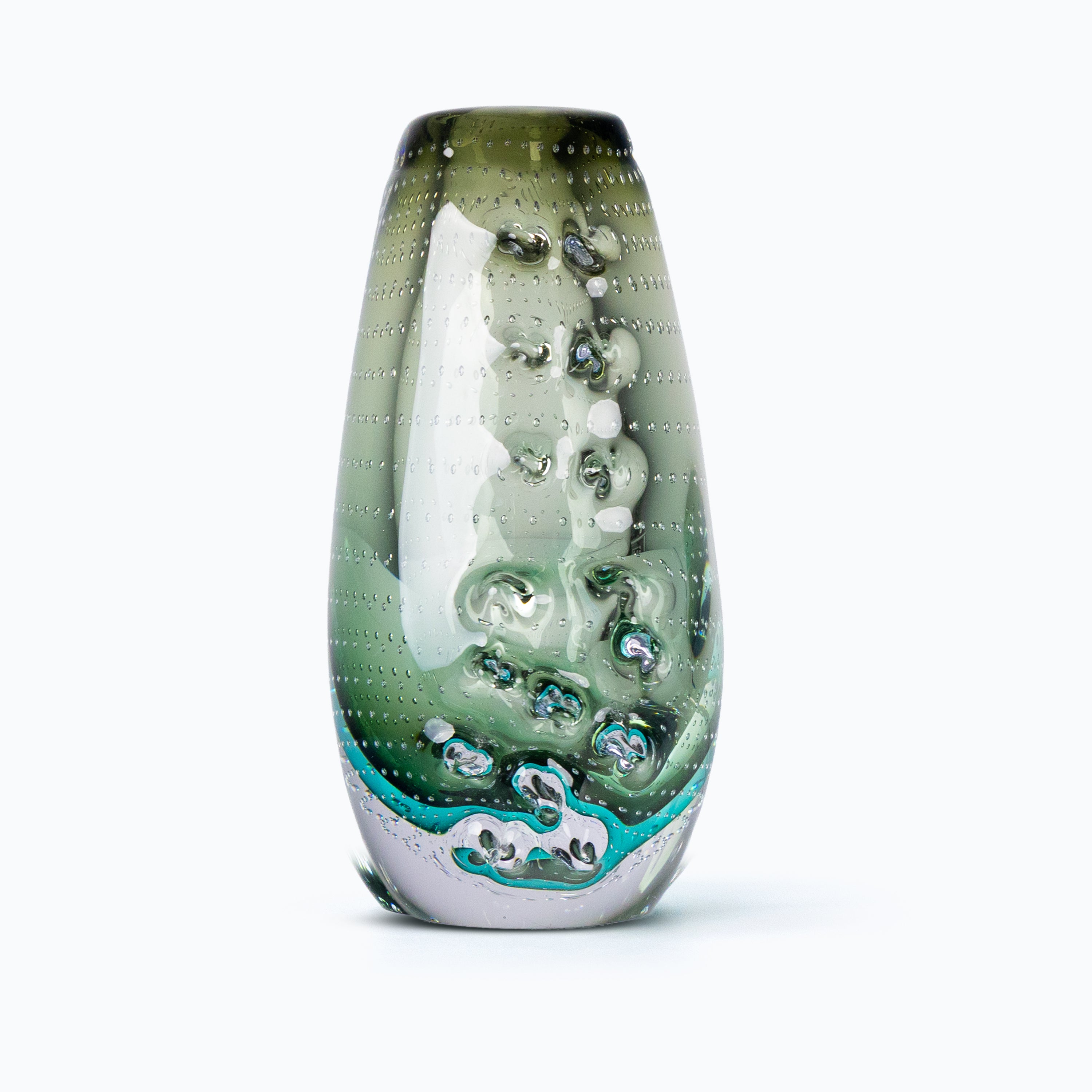 Frozen Tides Glass Vase