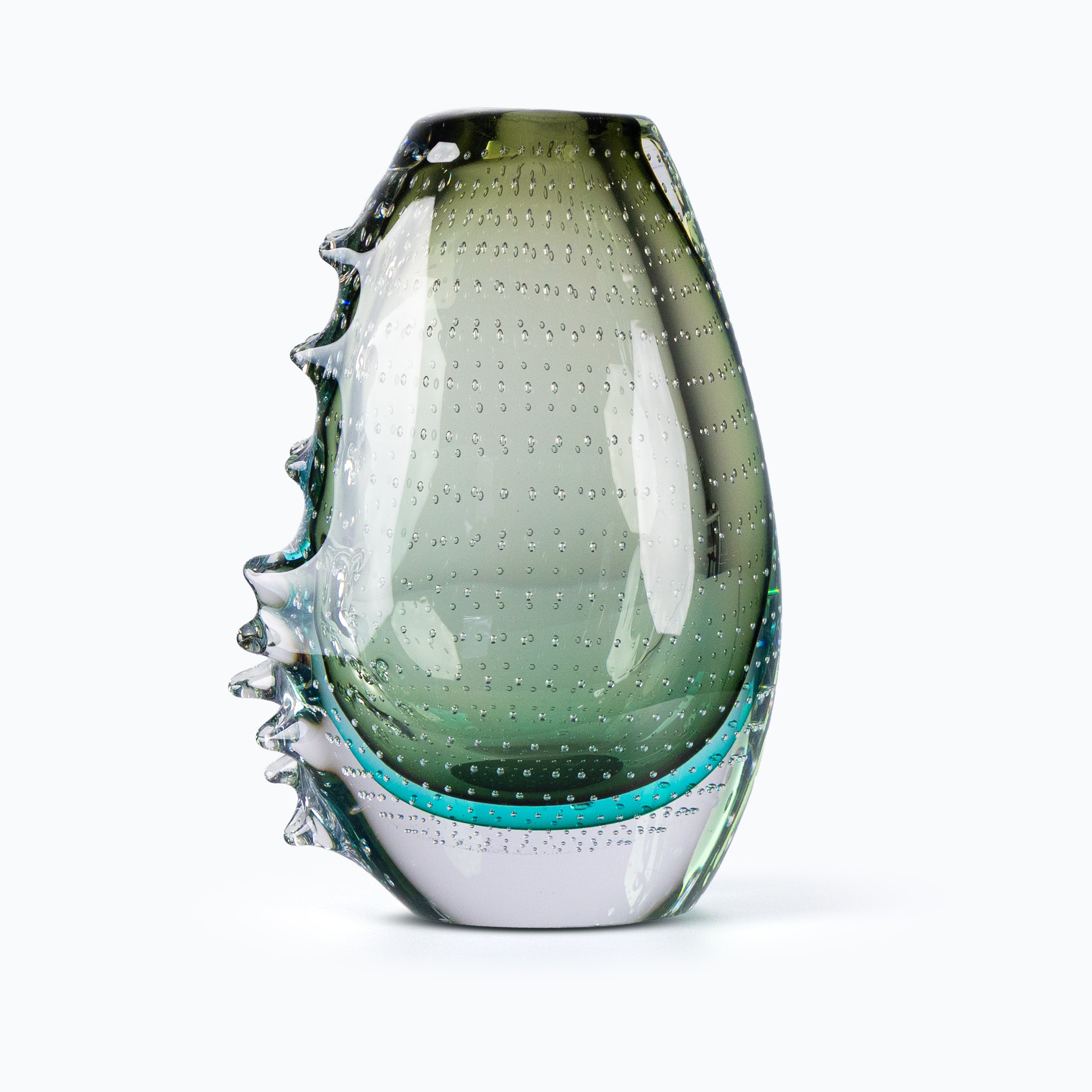 Frozen Tides Glass Vase