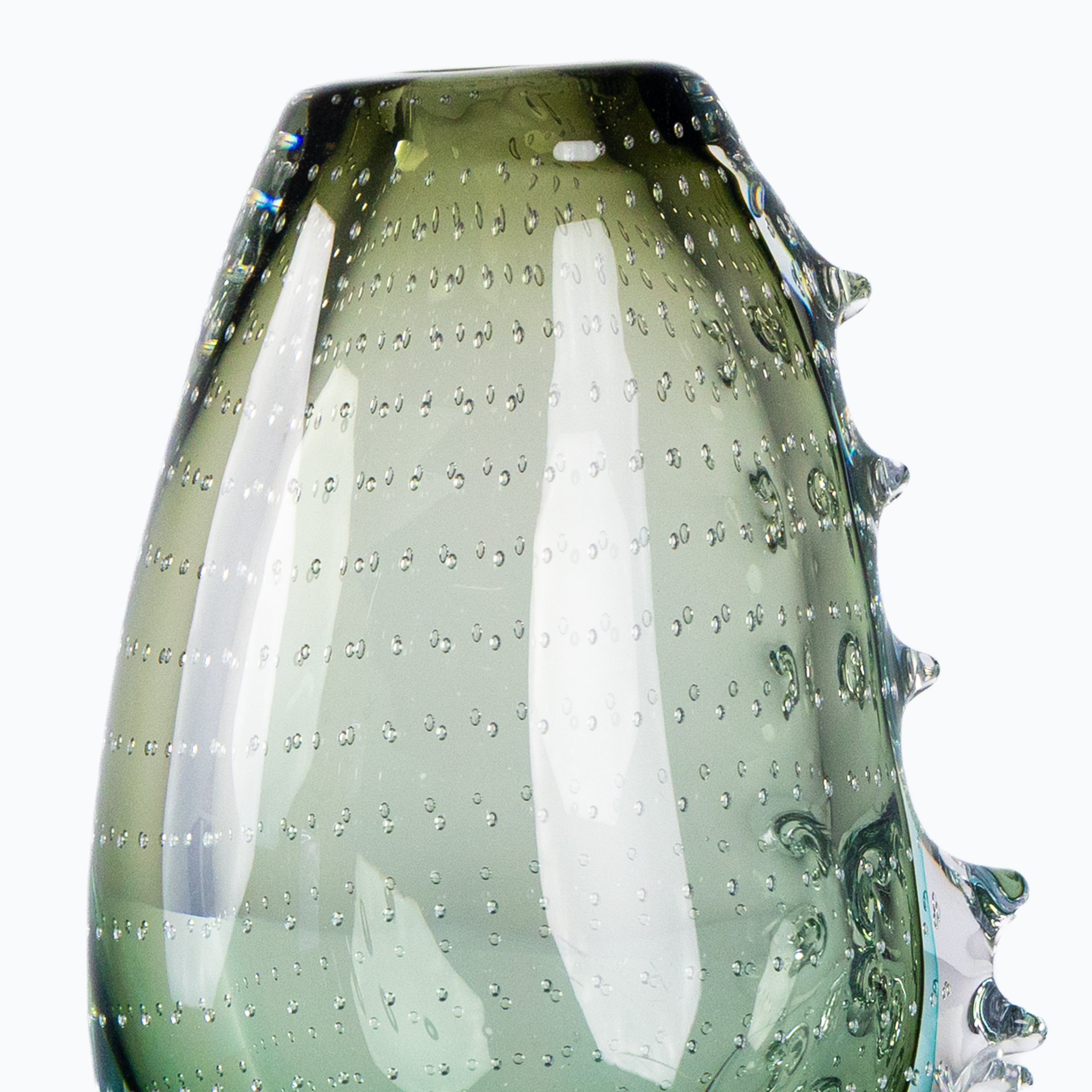 Frozen Tides Glass Vase