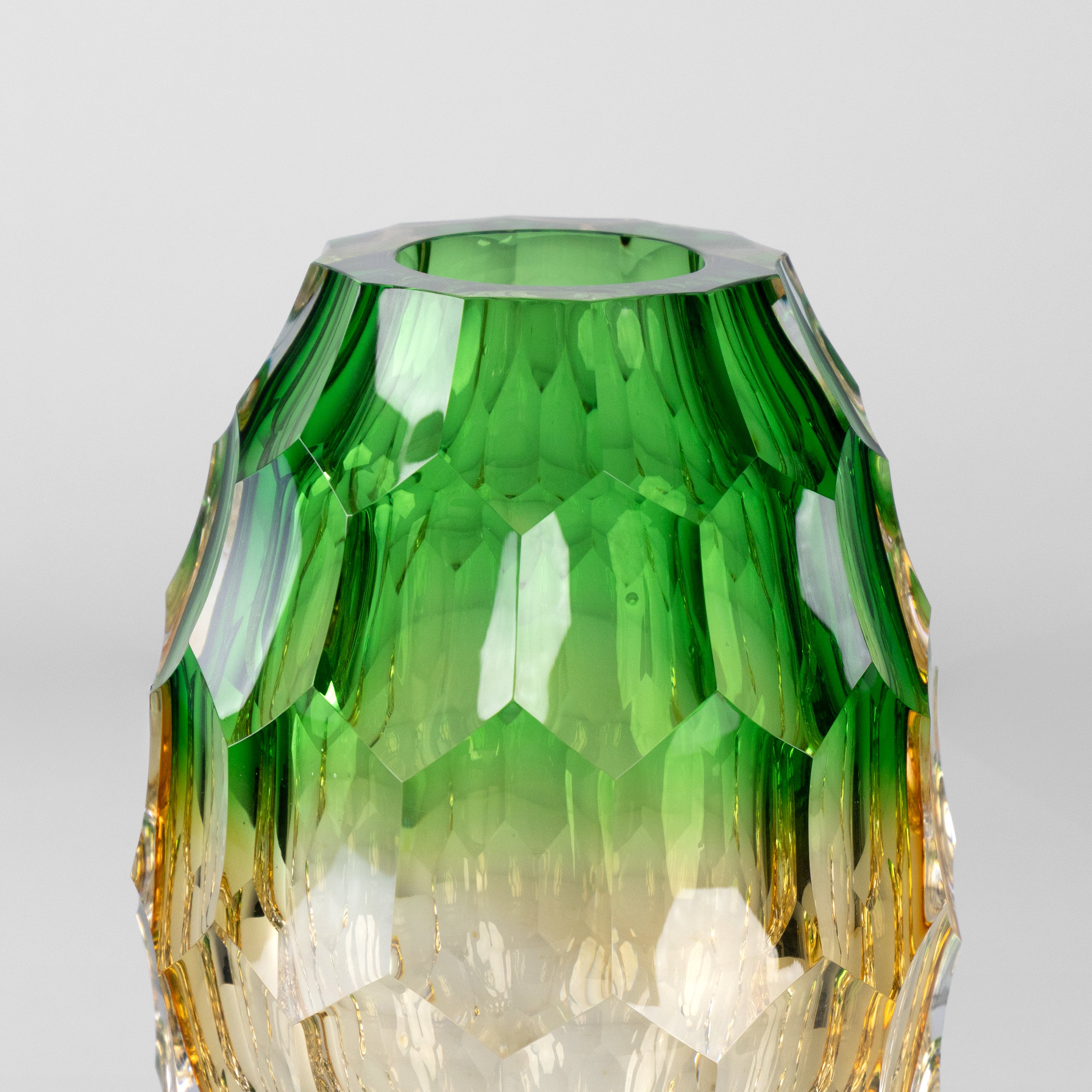 Silent Ripple Glass Vase