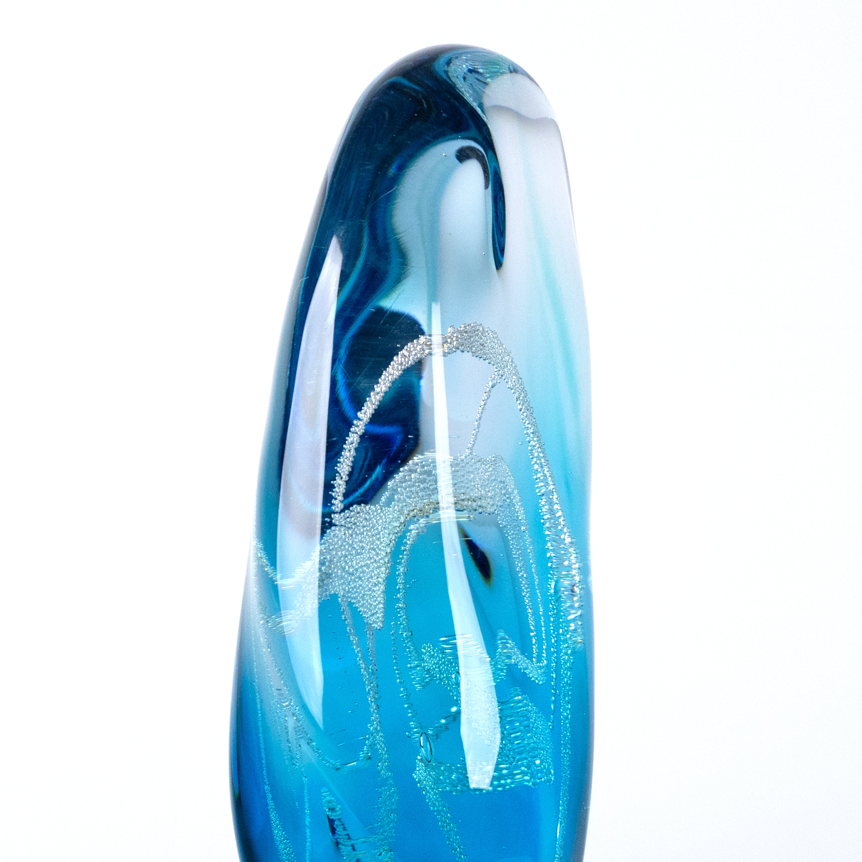 Glacial Drop (Blue) Glass Home Decor