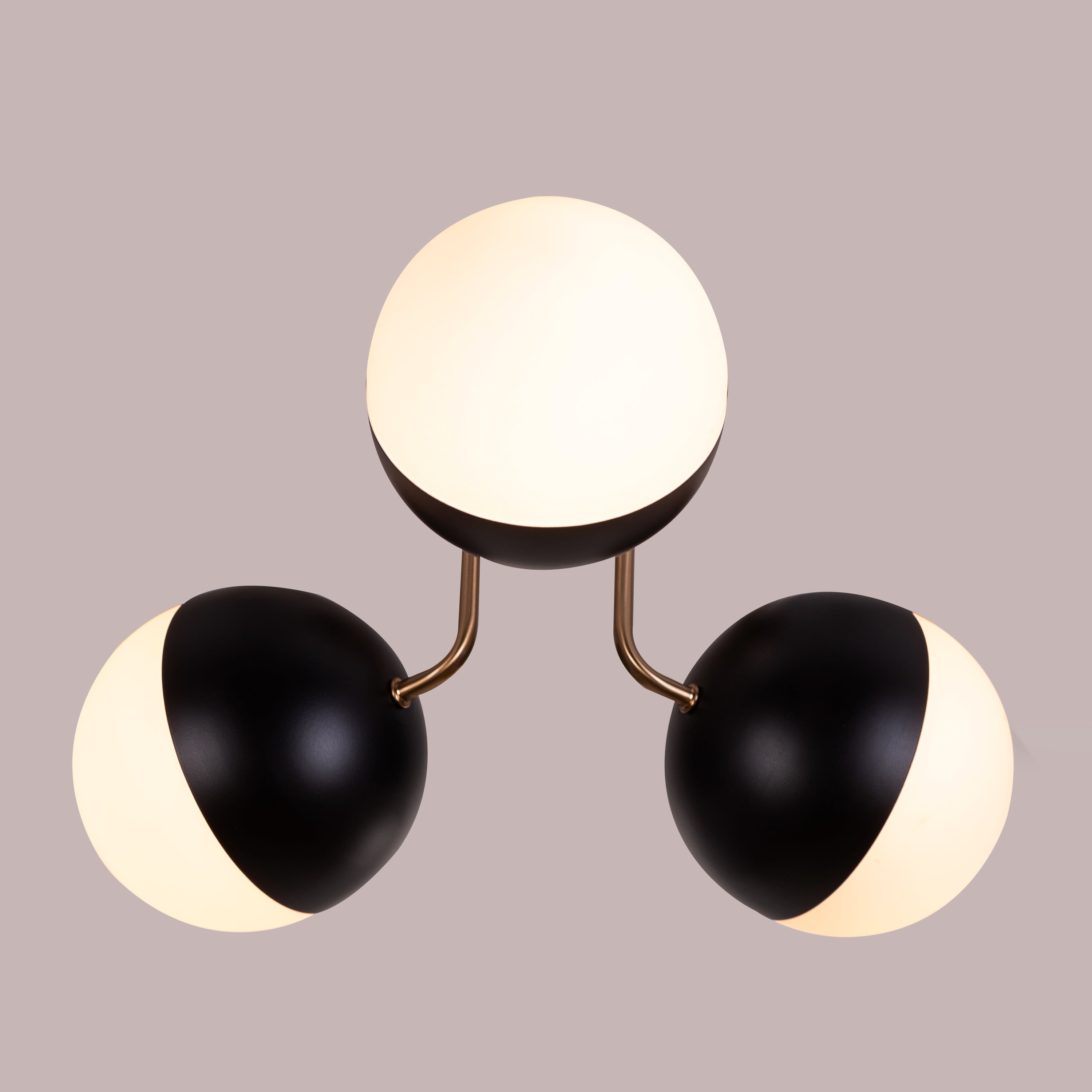 Addiction (Gold, Black) Ceiling Light