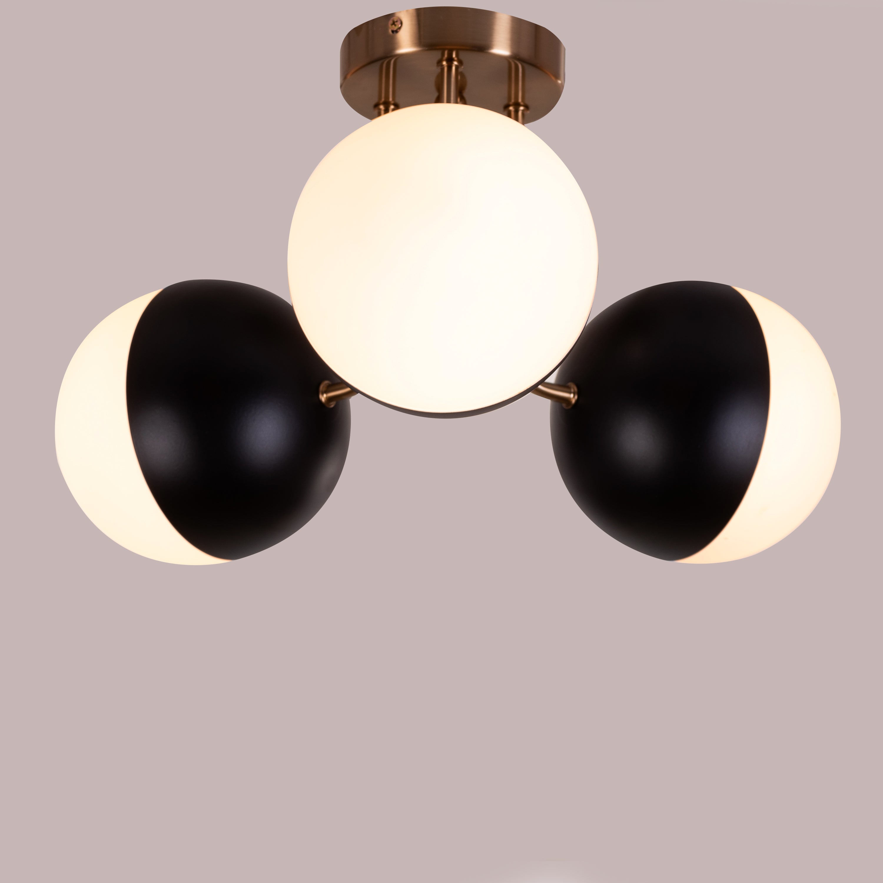 Addiction (Gold, Black) Ceiling Light