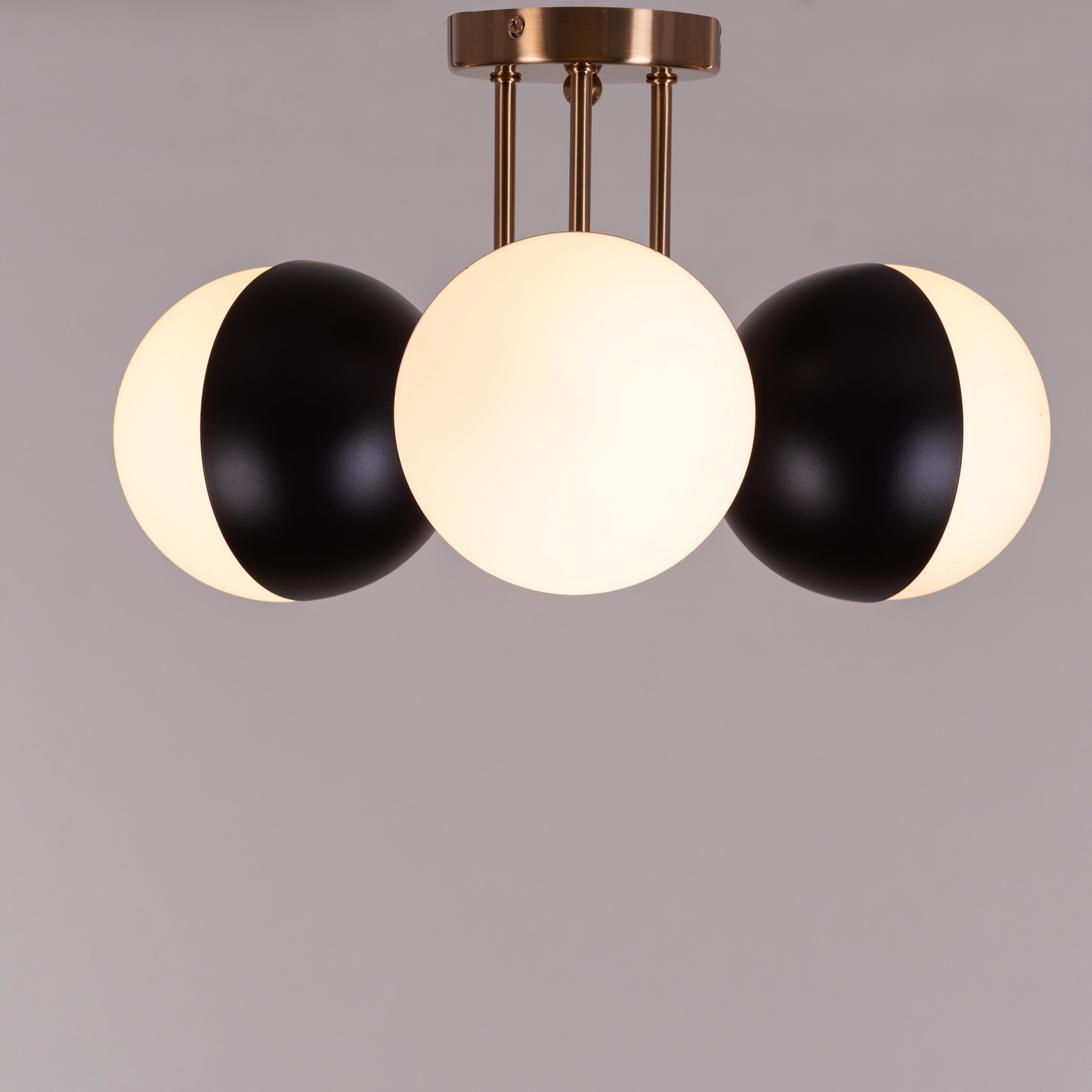 Addiction (Gold, Black) Ceiling Light
