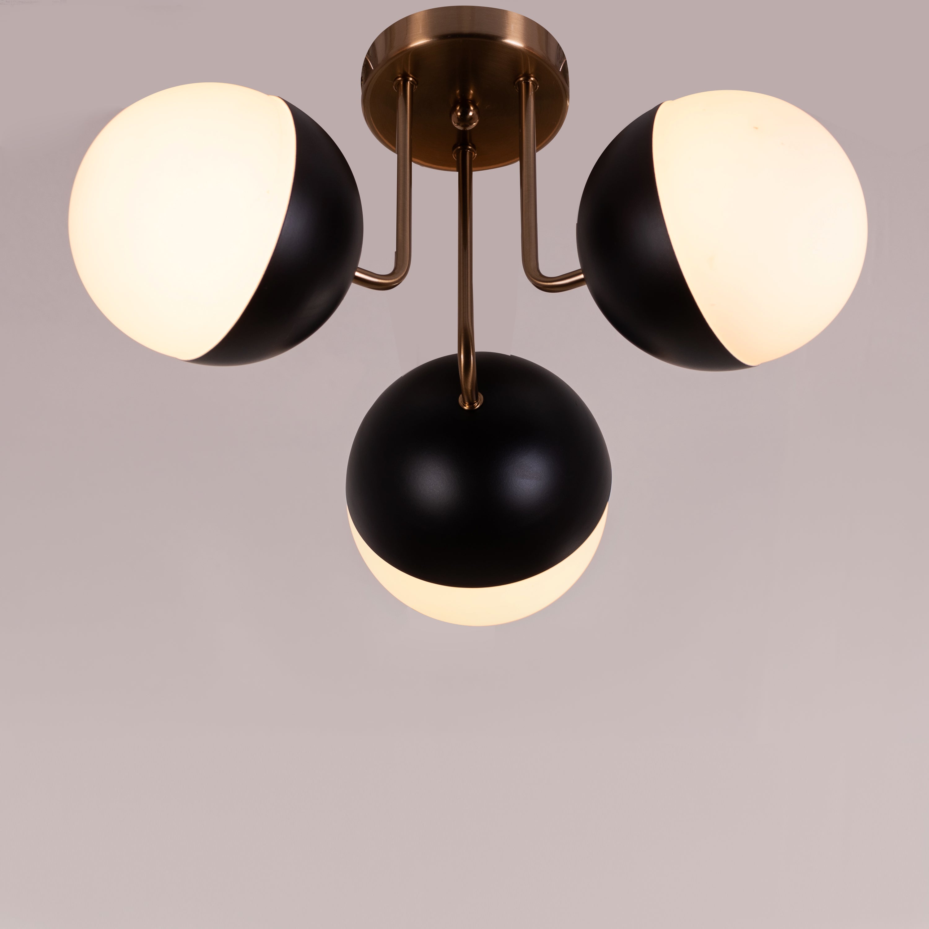 Addiction (Gold, Black) Ceiling Light
