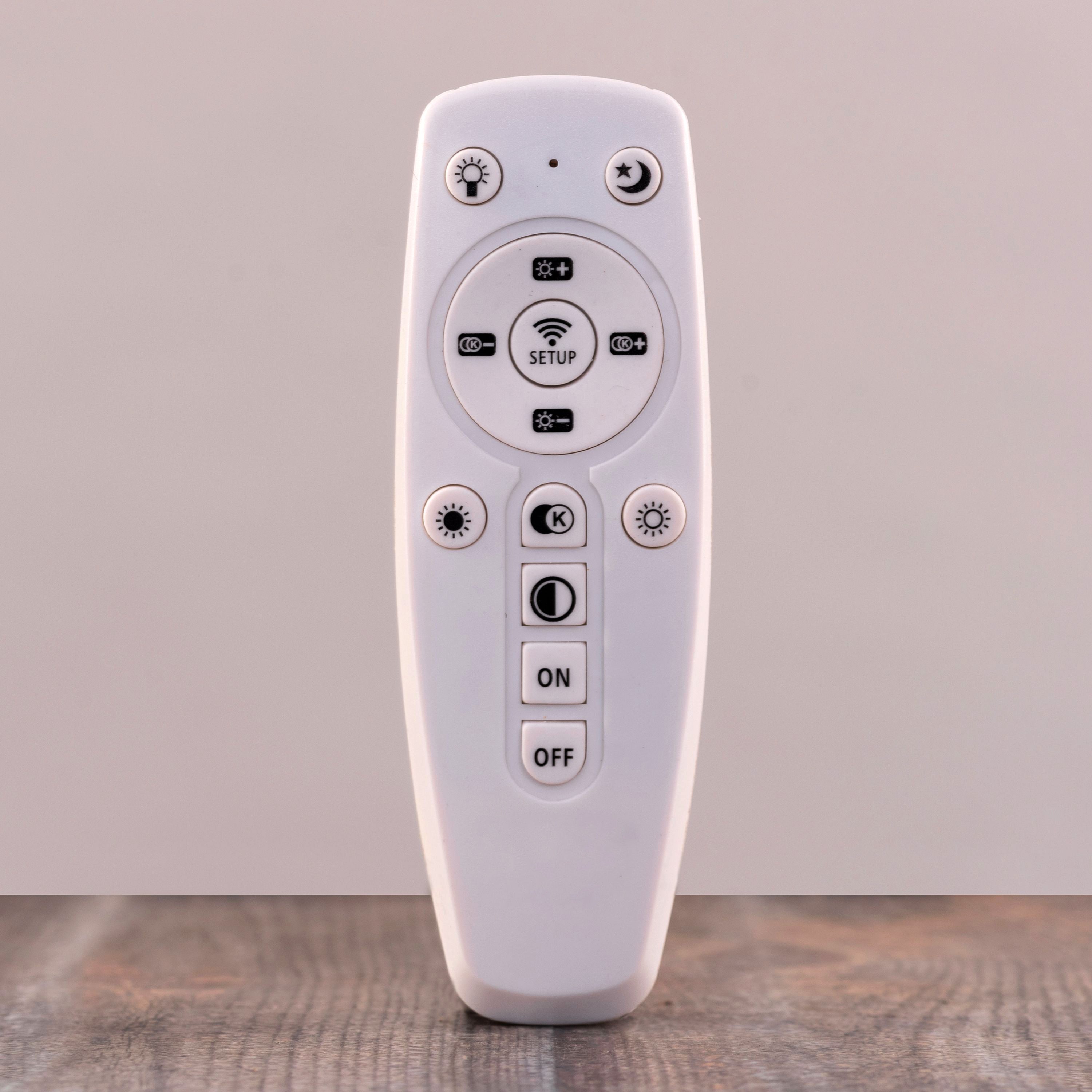 Run The World (Gold, Dimmable LED with Remote Control) Ceiling Light