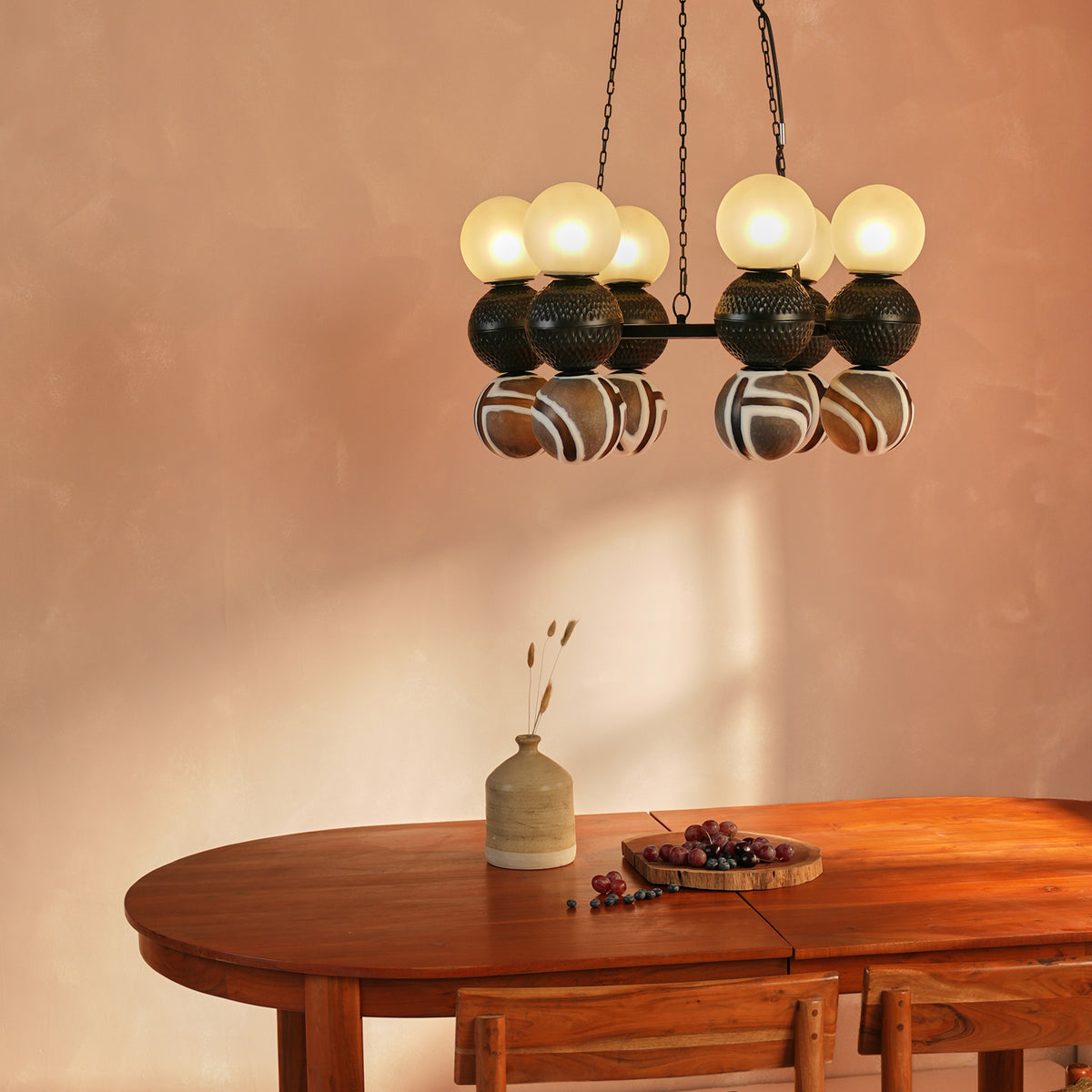 A Study In Elegance (Small) Chandelier Handmade By Yaahvi