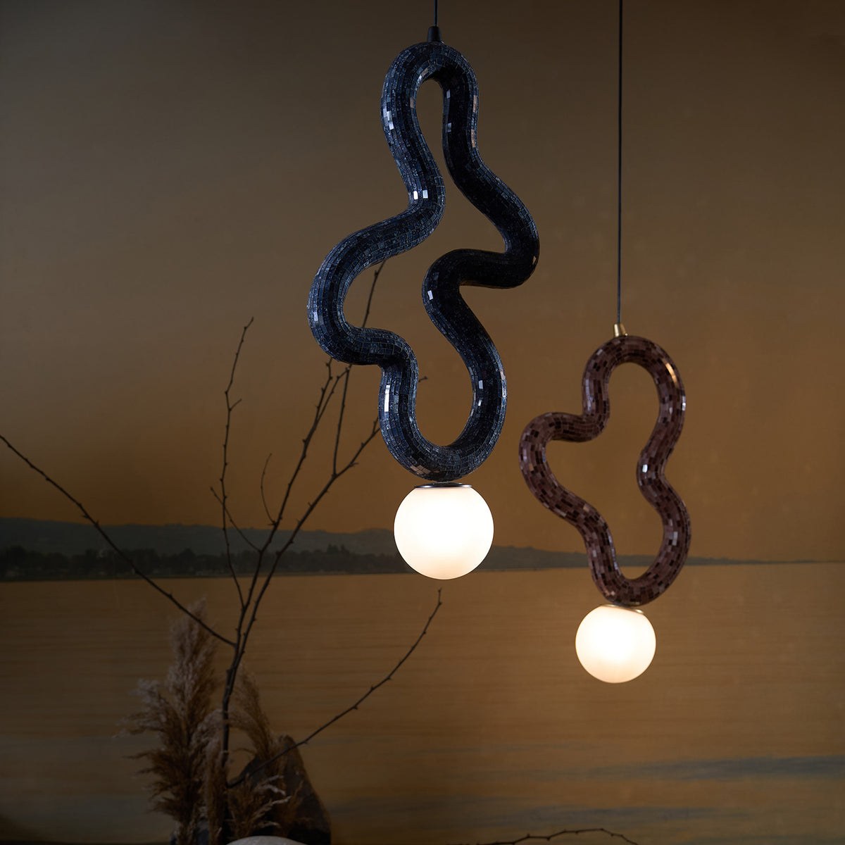 The Shape Of Light Pendant Light Handmade By Yaahvi