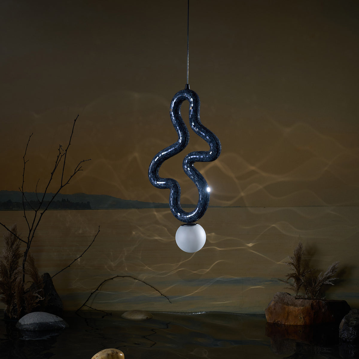 The Shape Of Light Pendant Light Handmade By Yaahvi