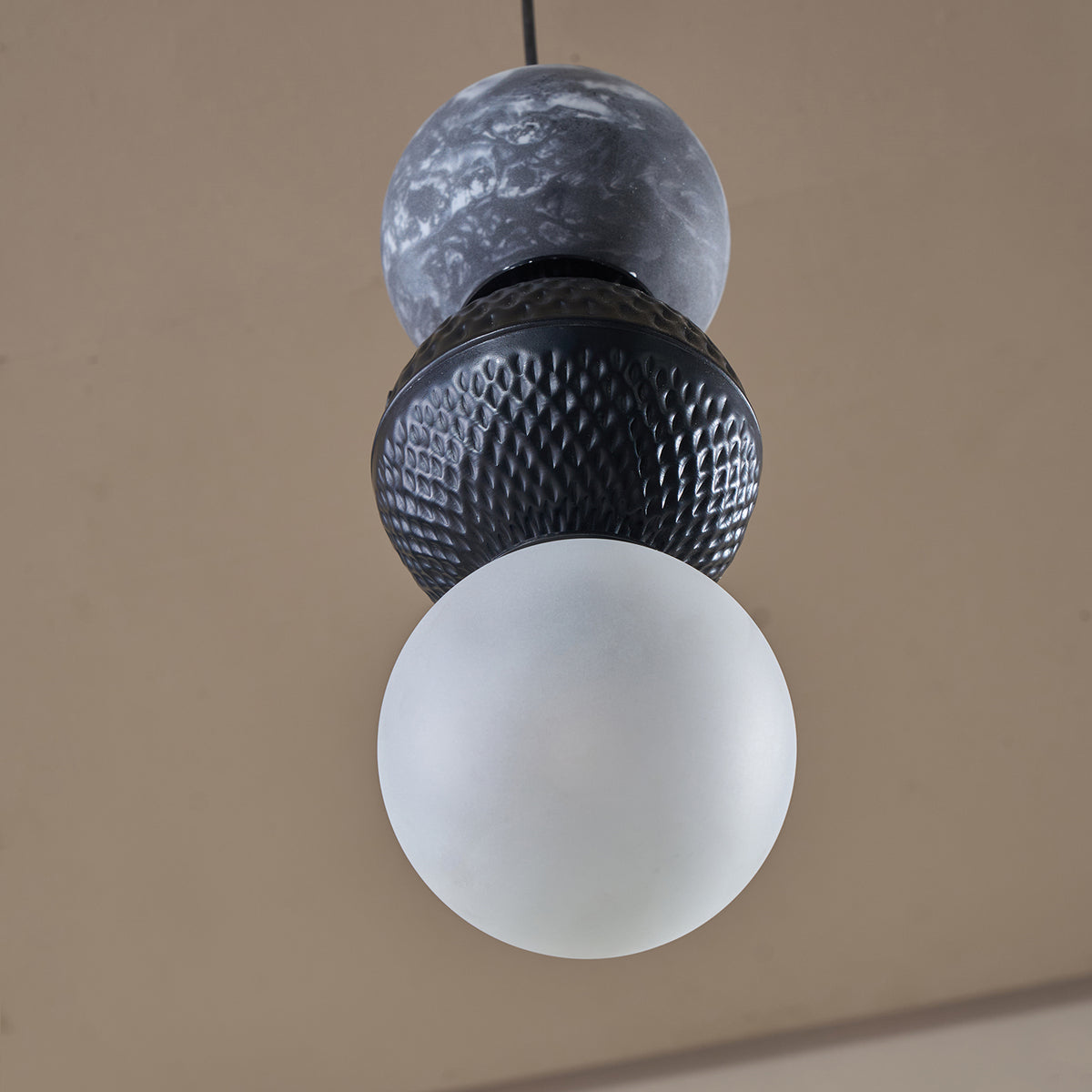 The Art Of Contrast Pendant Light Handmade By Yaahvi