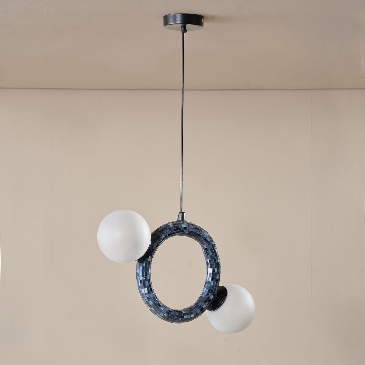 Aureate Whisper (Small) Pendant Light Handmade By Yaahvi