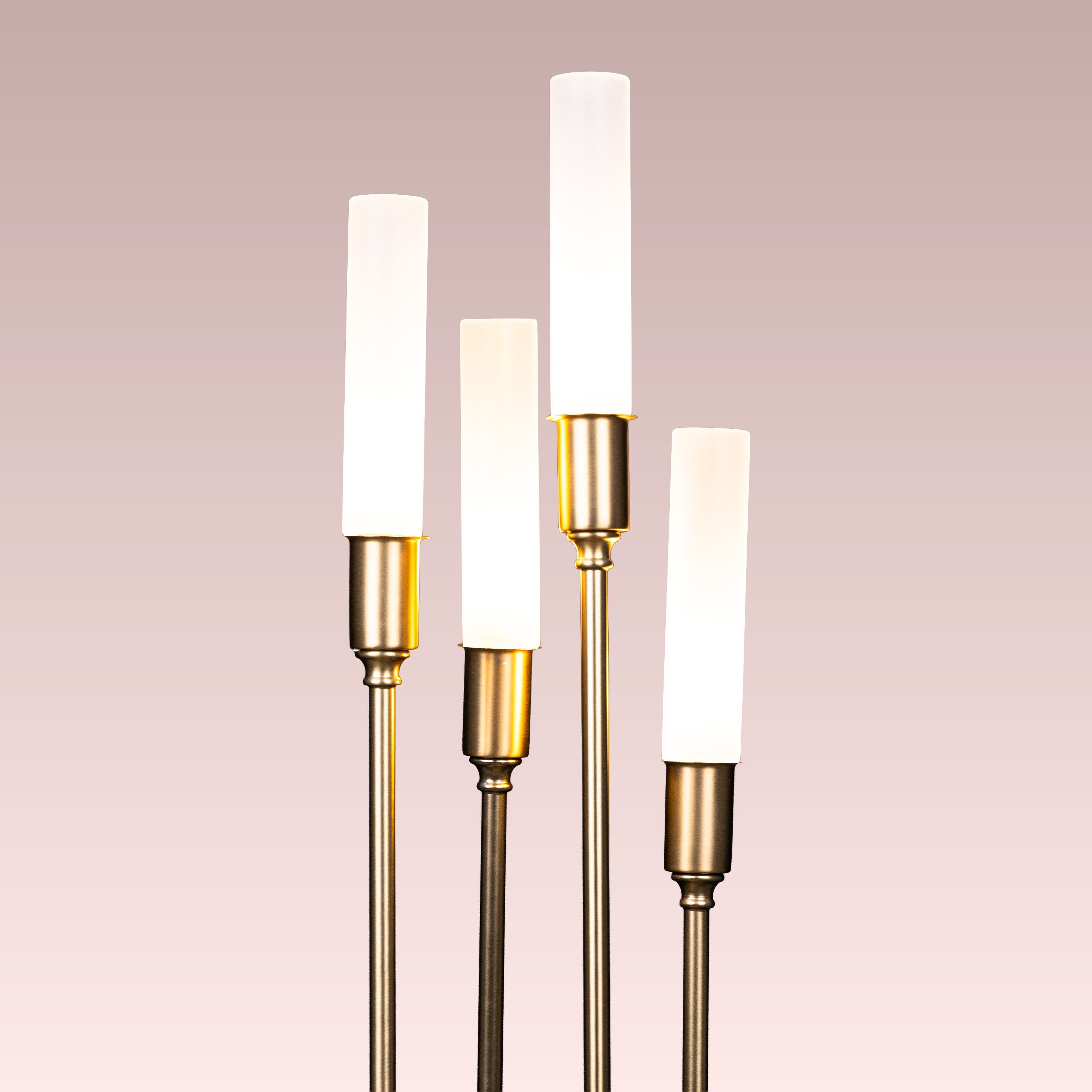 Lucentia (Gold) Frosted Glass Table Lamp