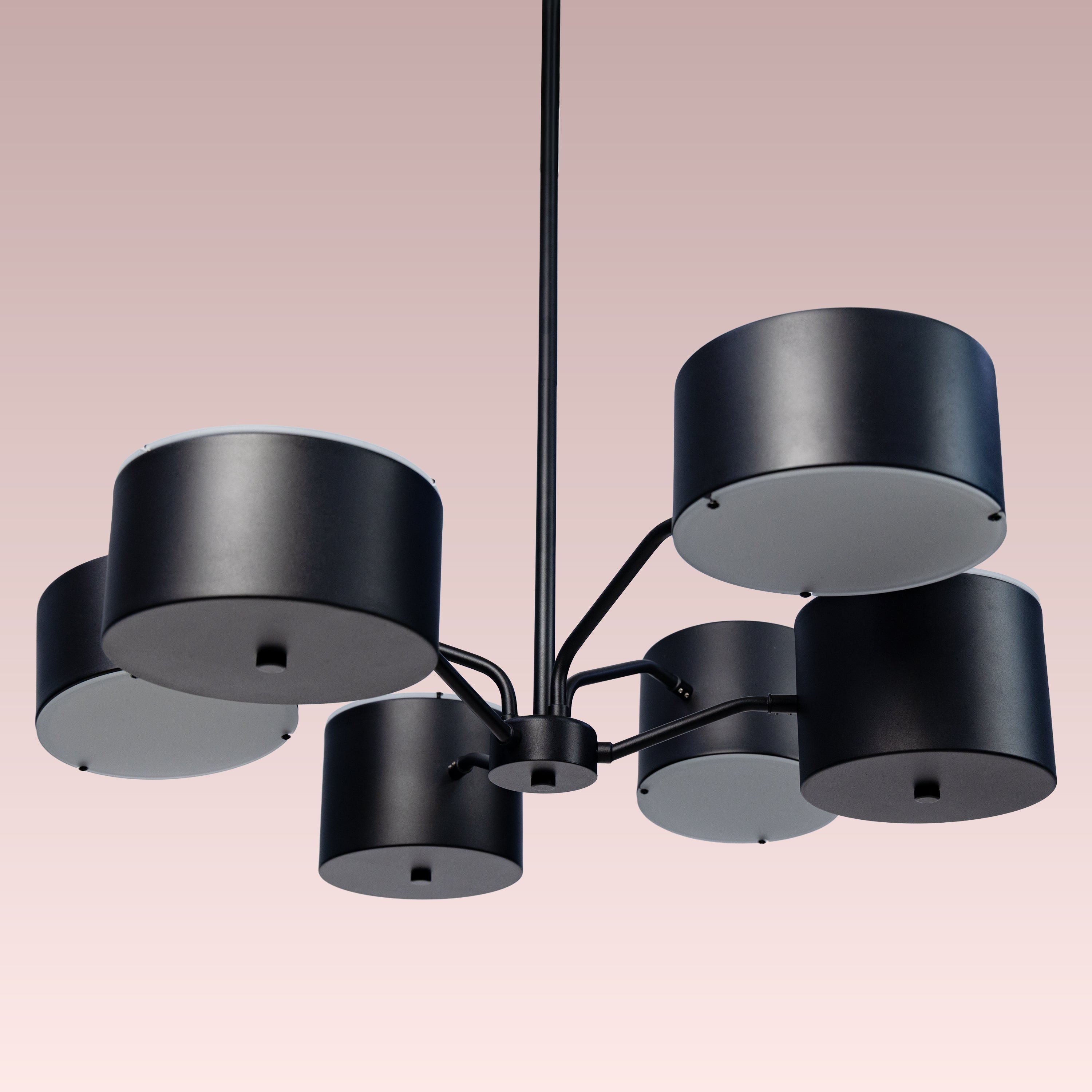 Vantel Obsidian (Black,Medium) Chandelier