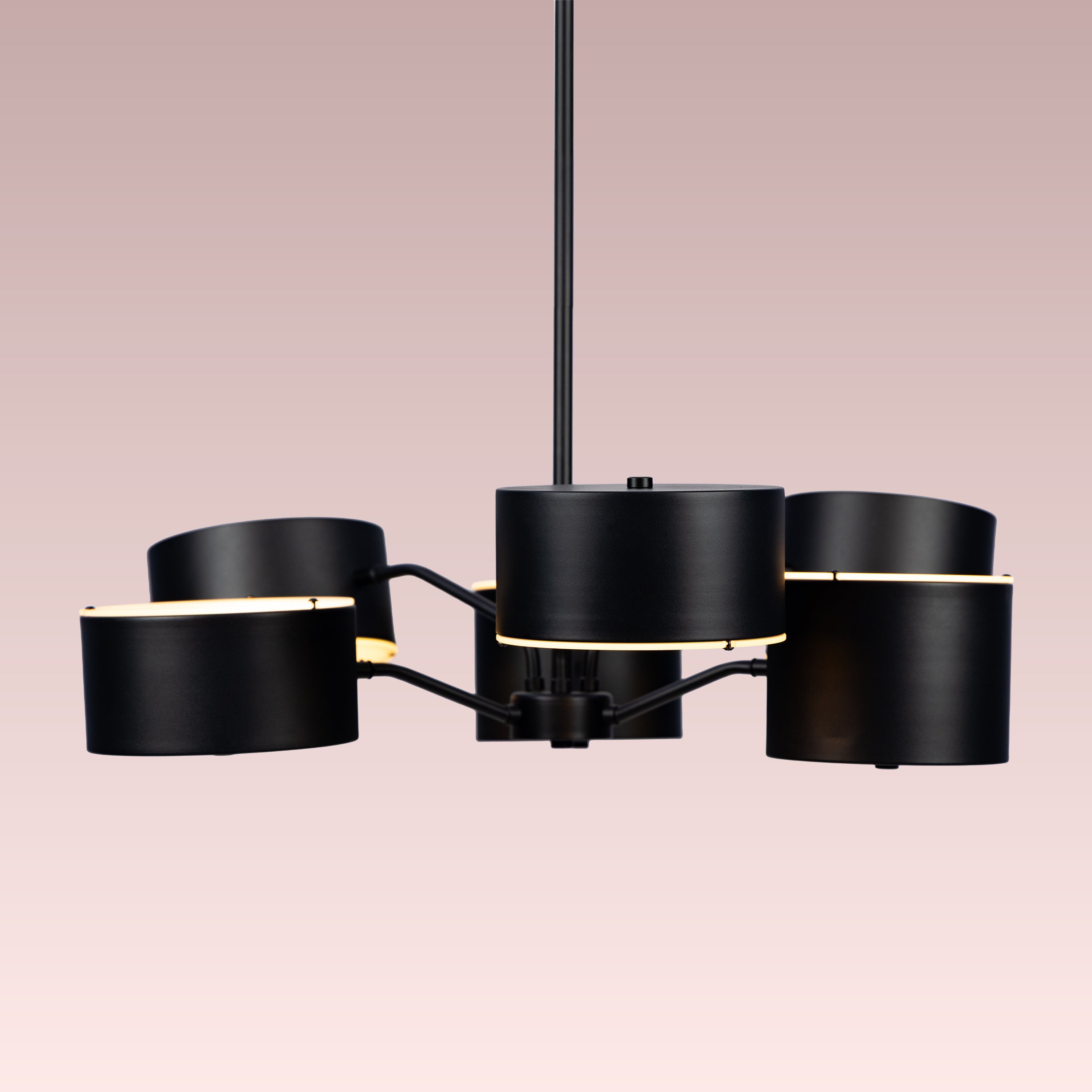 Vantel Obsidian (Black,Medium) Chandelier