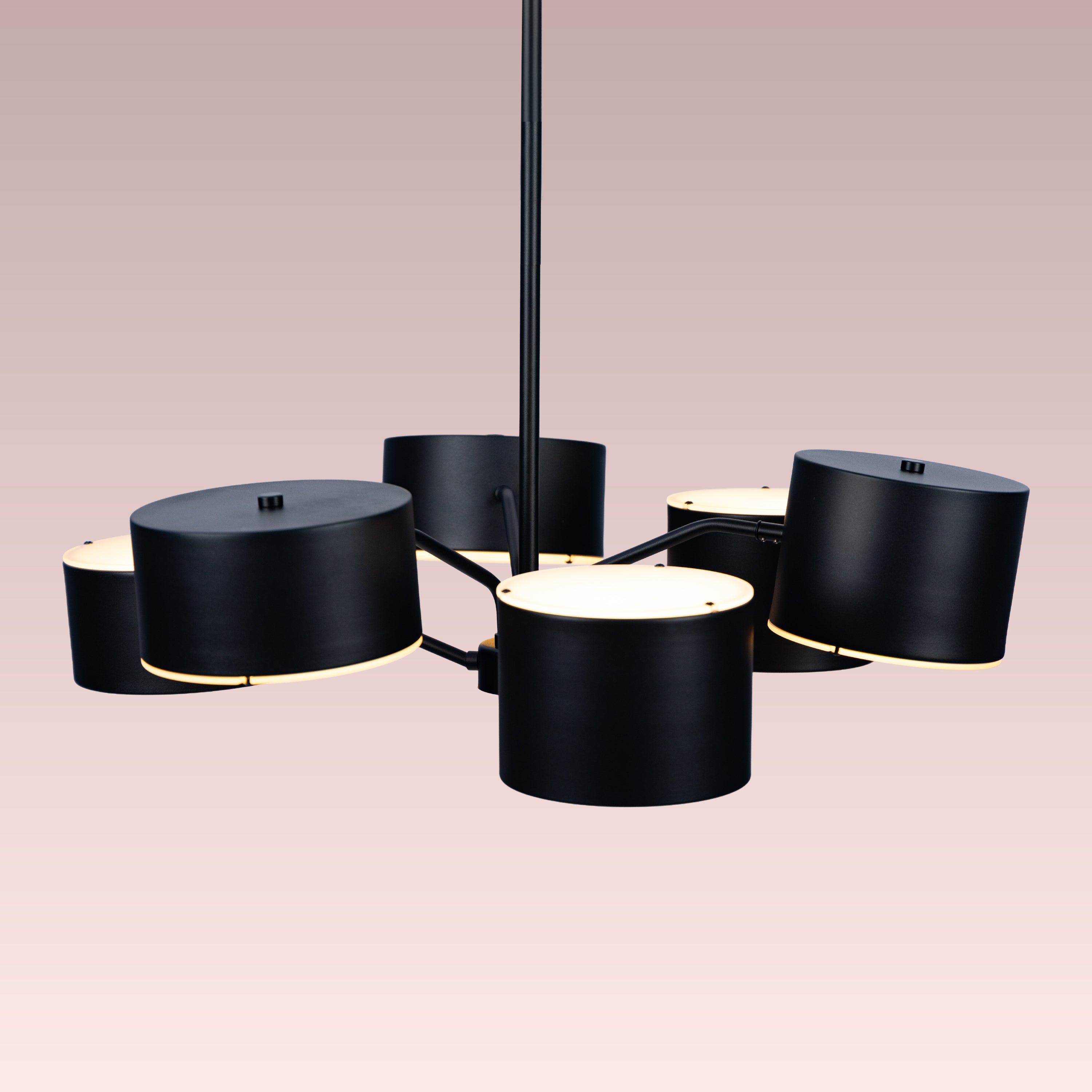 Vantel Obsidian (Black,Medium) Chandelier