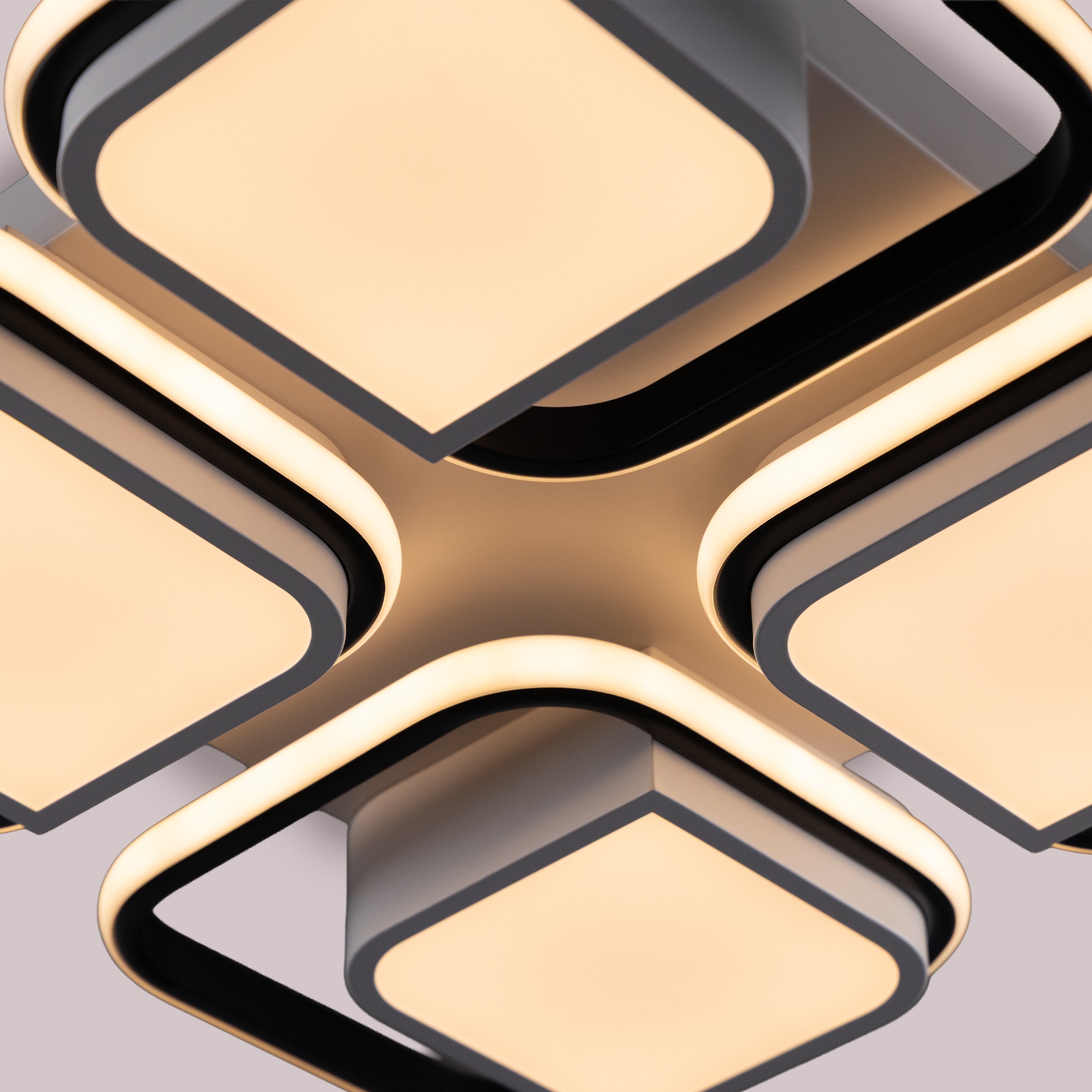 Lunaris Grid Dimmable LED Ceiling Light