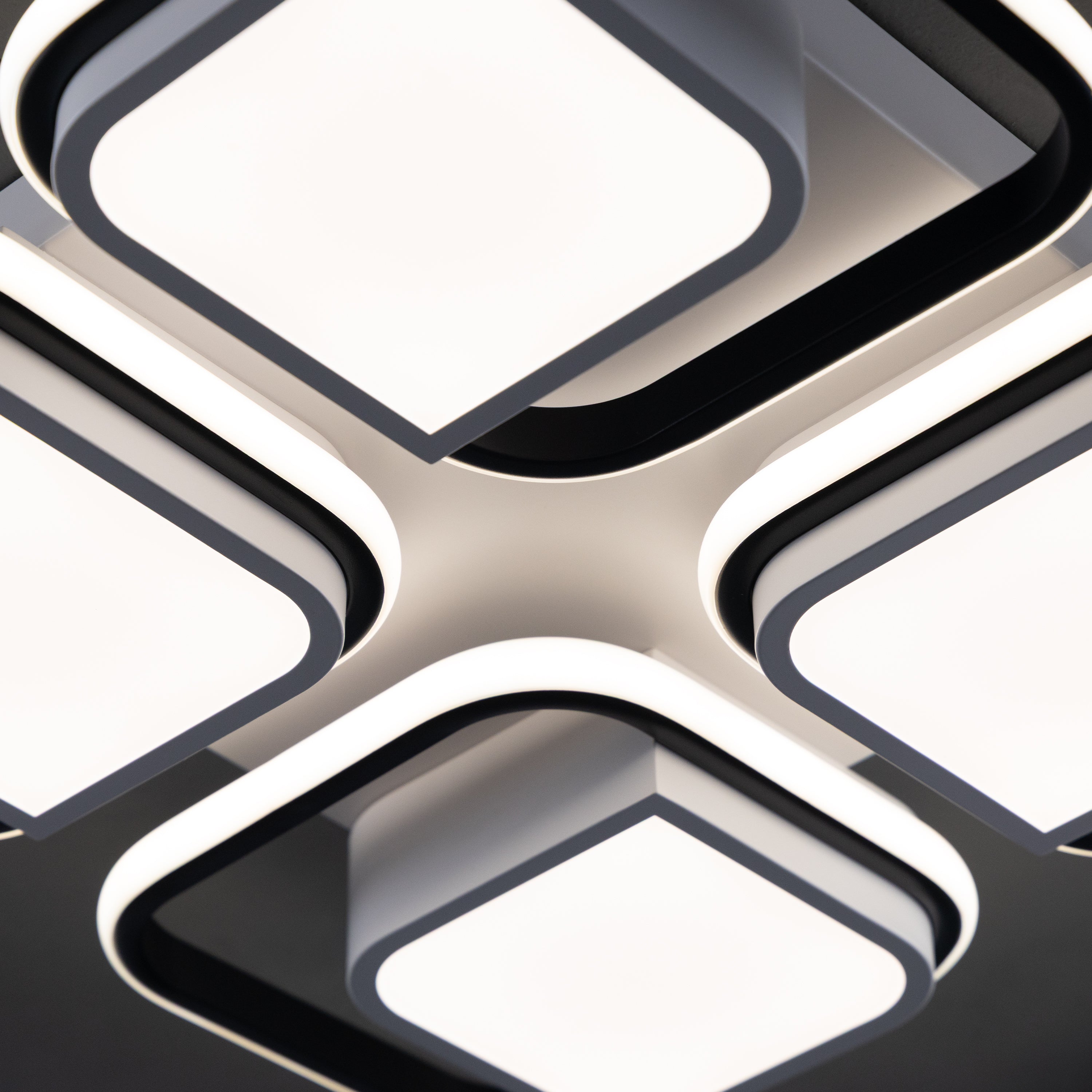 Lunaris Grid Dimmable LED Ceiling Light