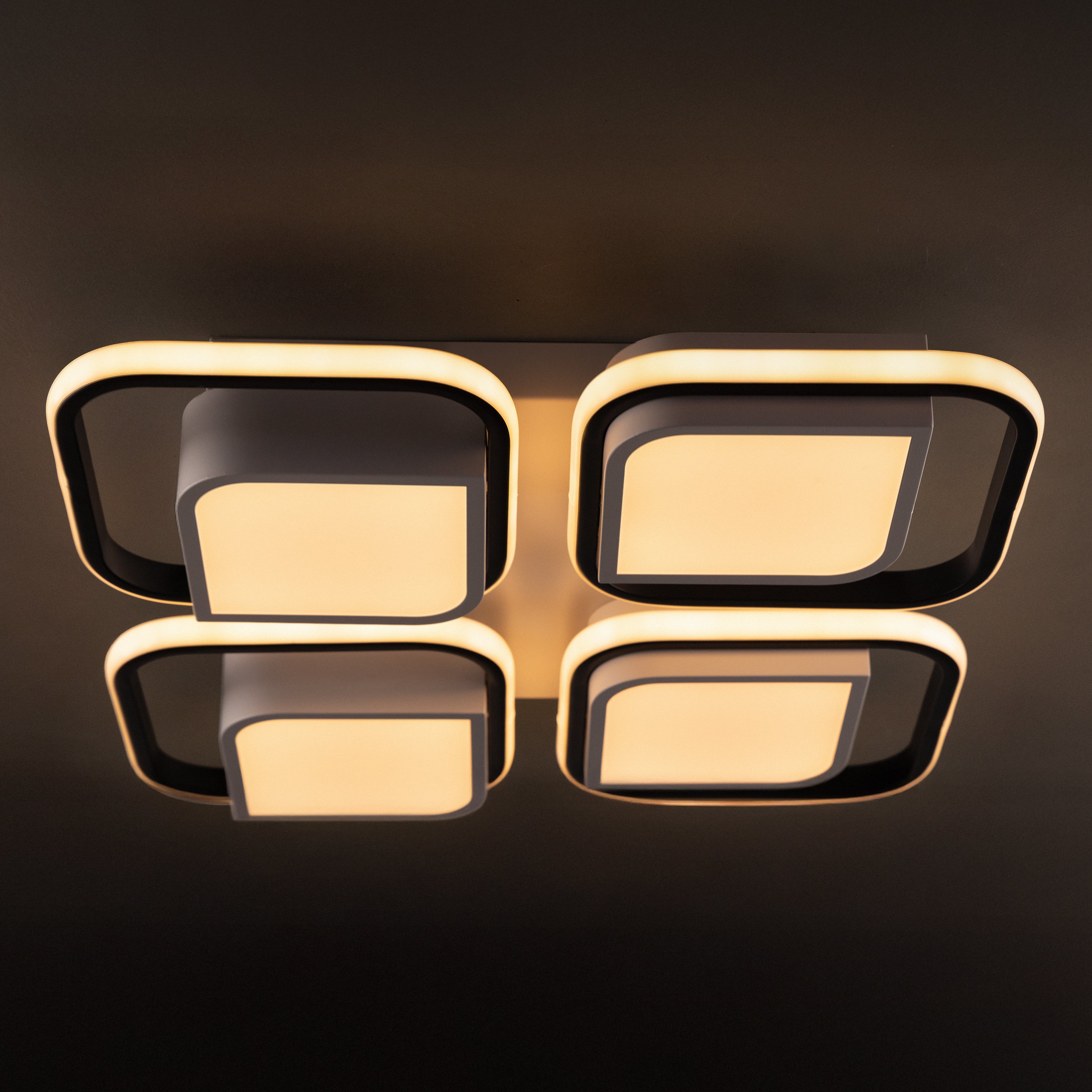 Lunaris Grid Dimmable LED Ceiling Light