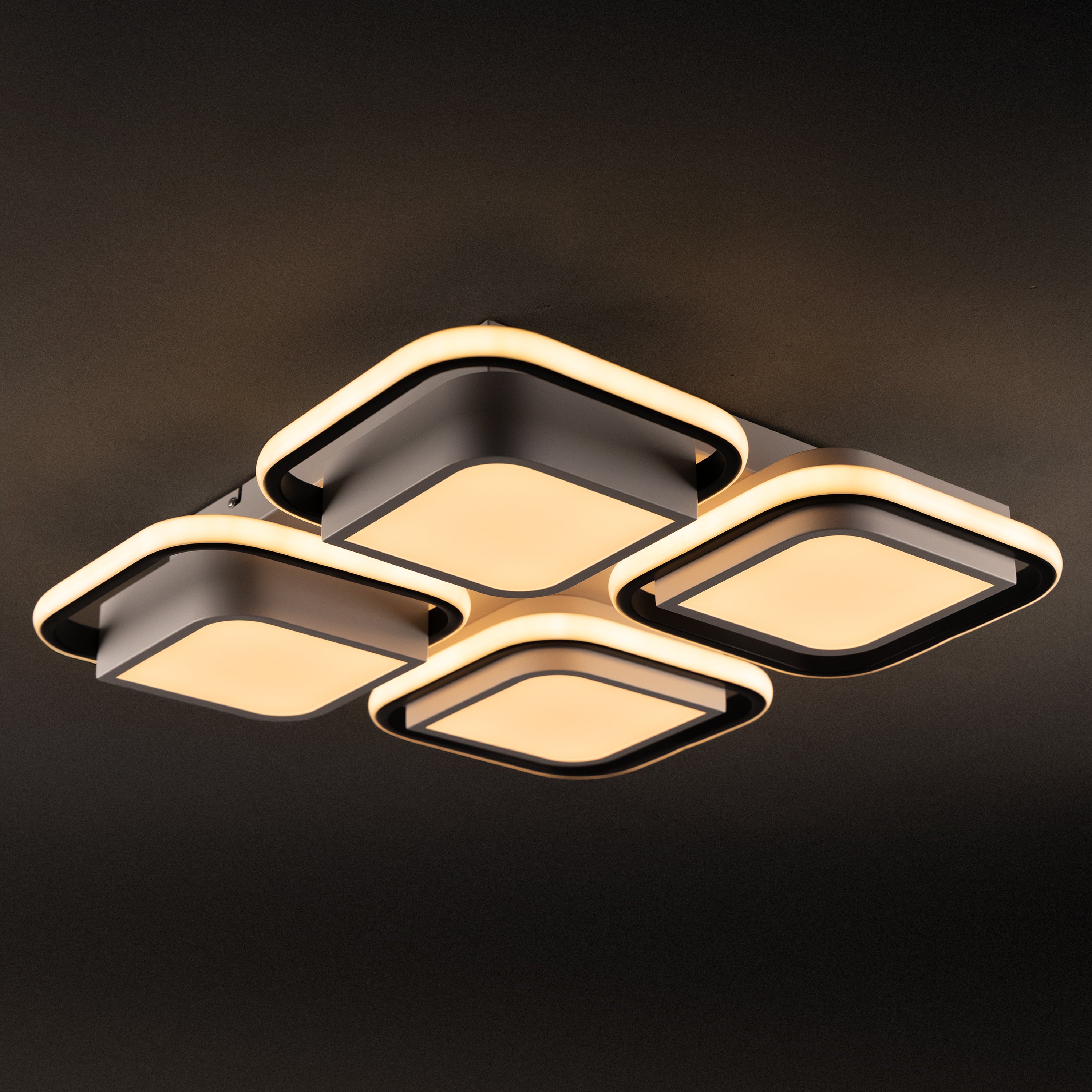 Lunaris Grid Dimmable LED Ceiling Light