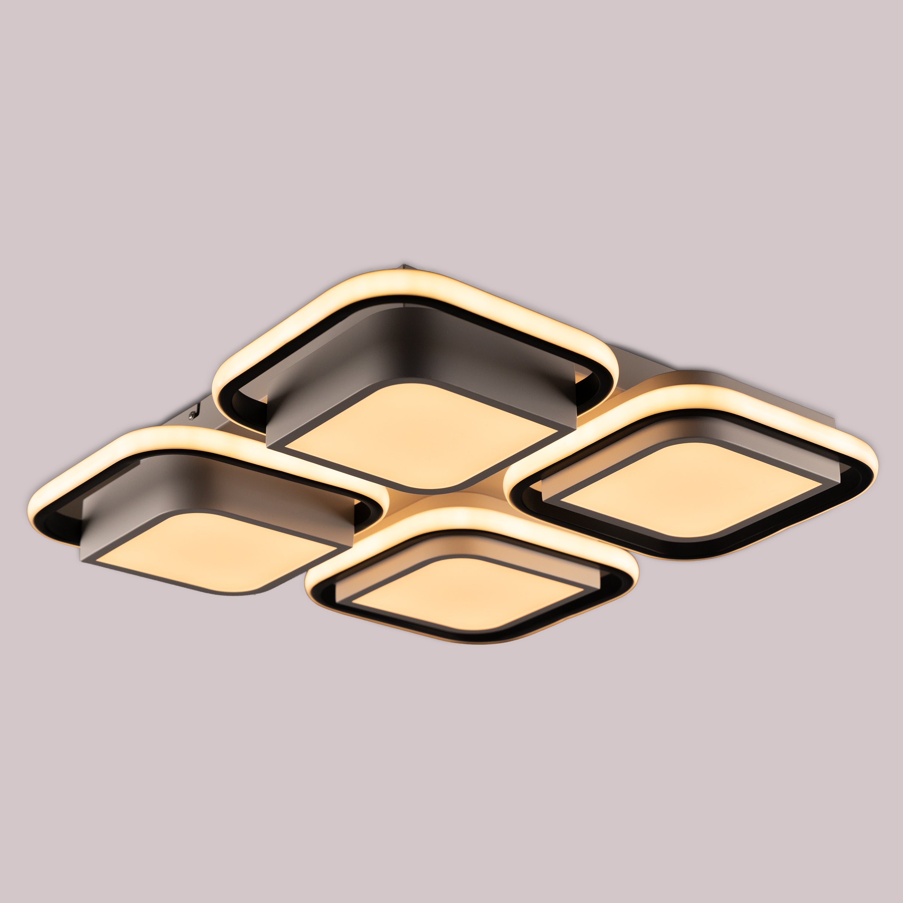 Lunaris Grid Dimmable LED Ceiling Light