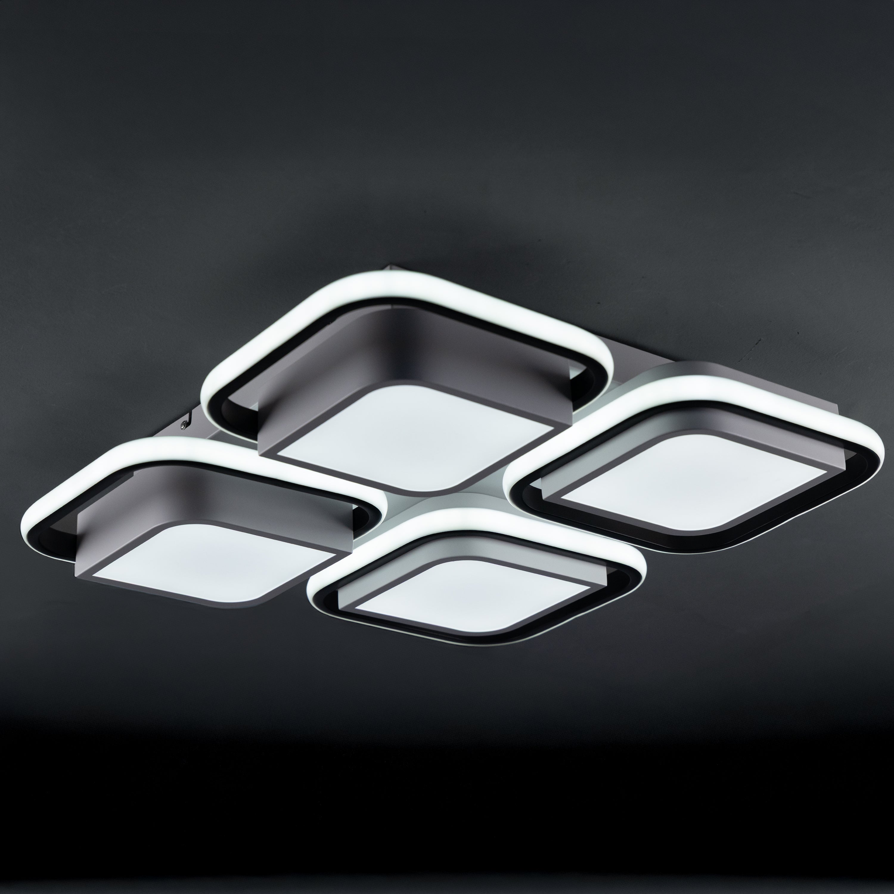 Lunaris Grid Dimmable LED Ceiling Light