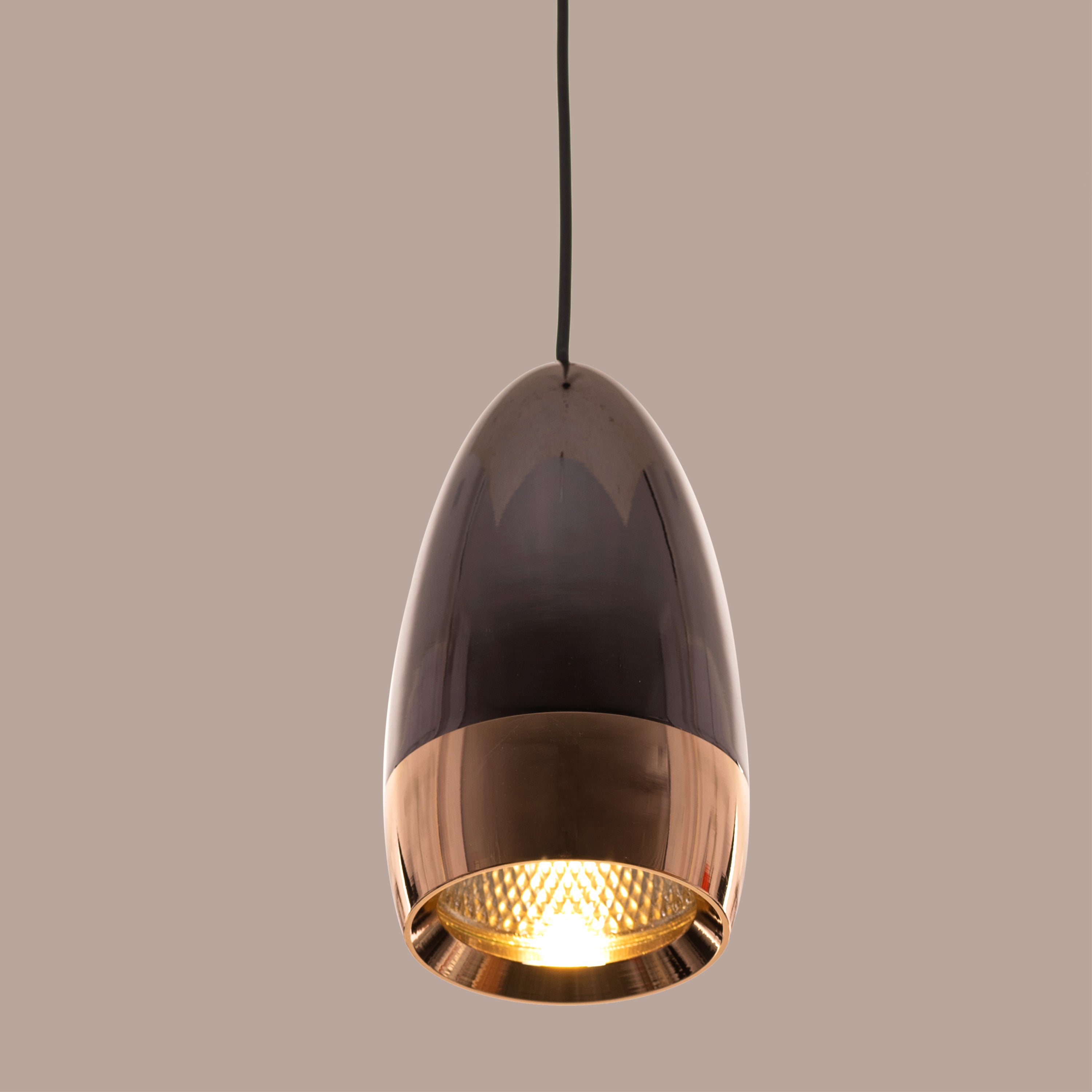 Ariana- 3W Black (Warm White) LED Designer Series Pendant (DL01-10168)