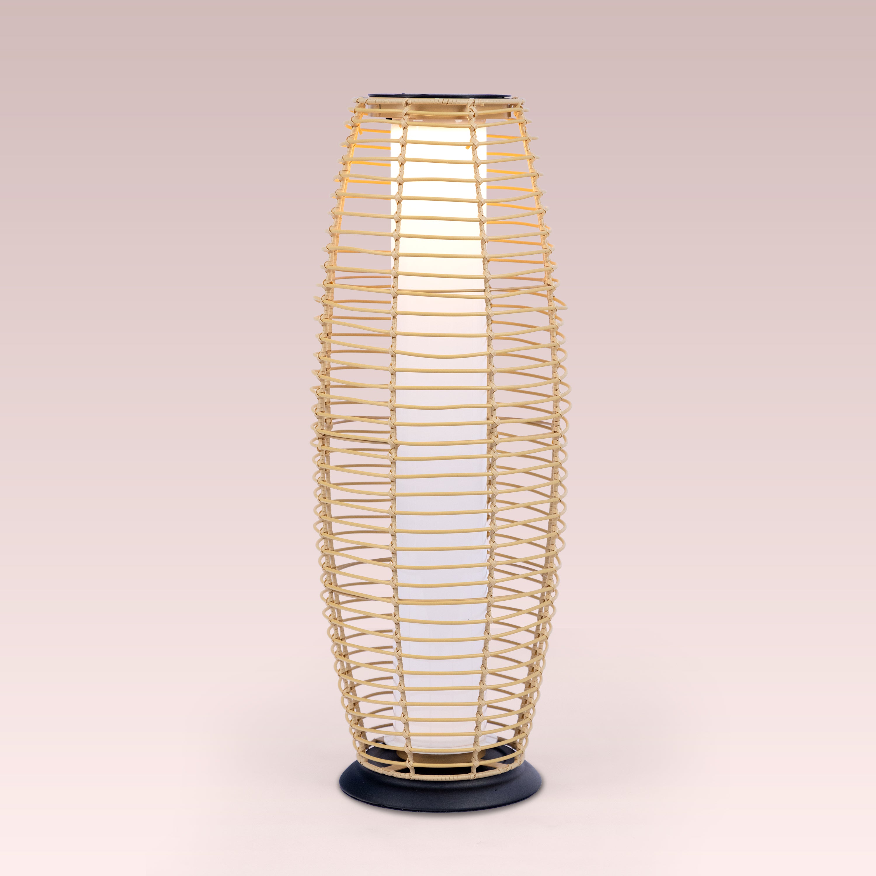 The Bastion Glow (Solar Powered-Rechargeable) Outdoor Floor Lamp