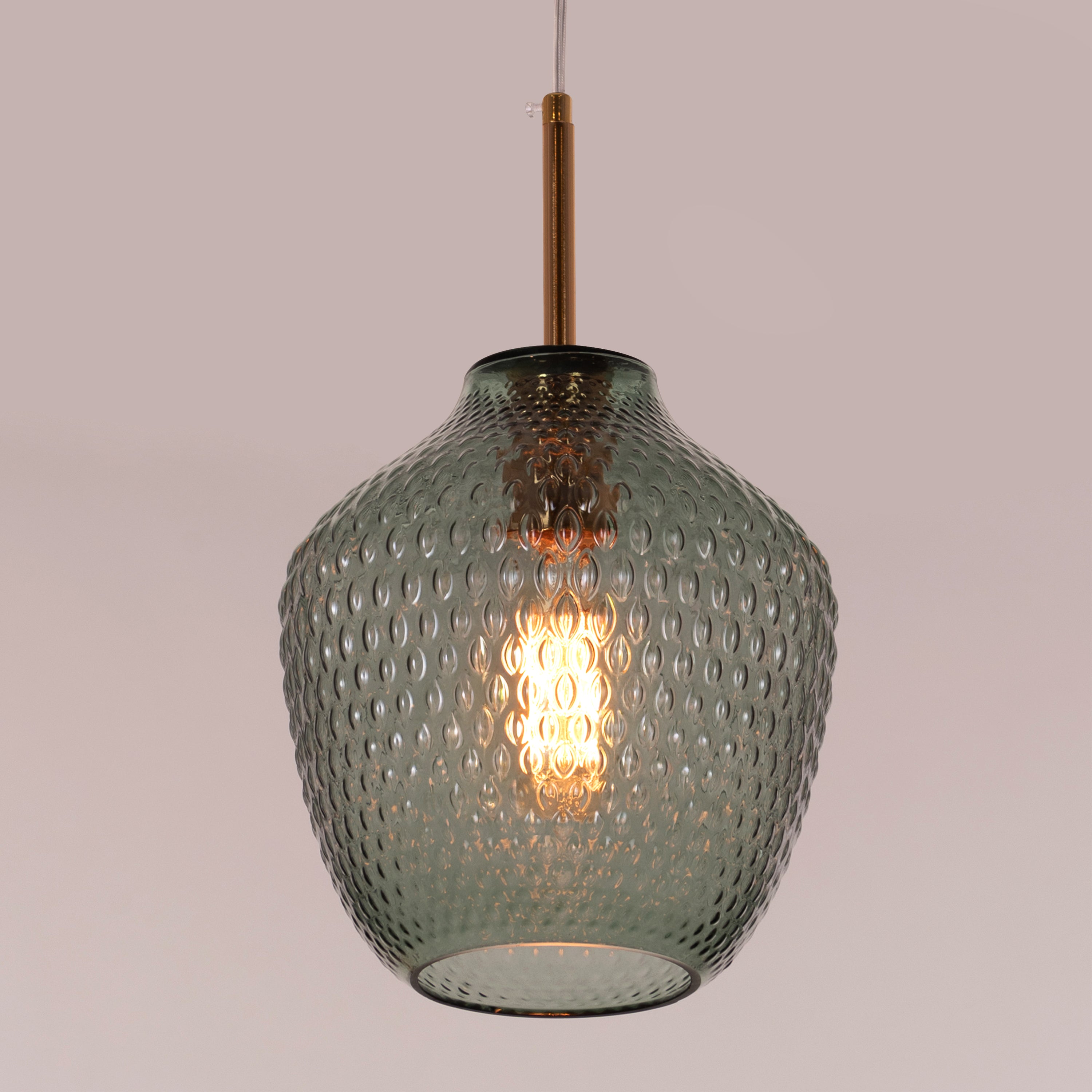 Sanctuary (Green) Glass Pendant Light