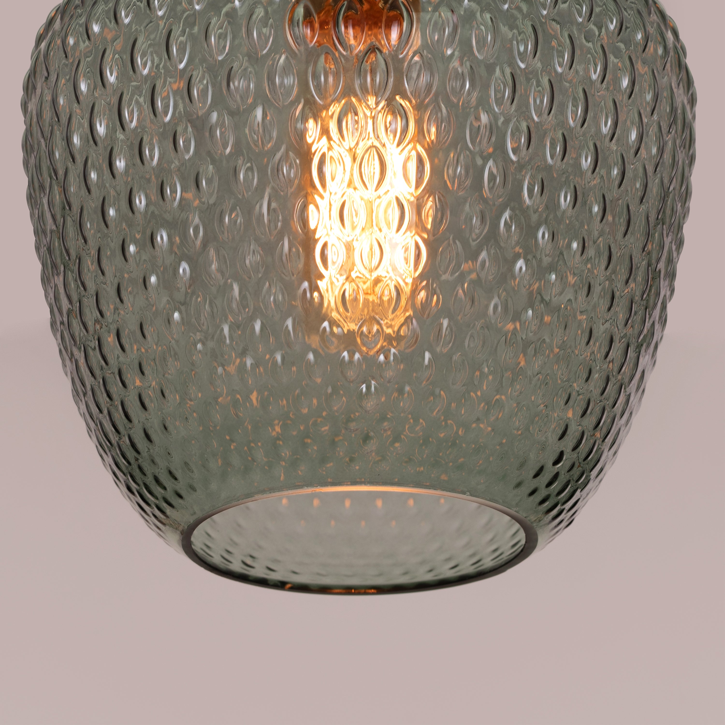 Sanctuary (Green) Glass Pendant Light