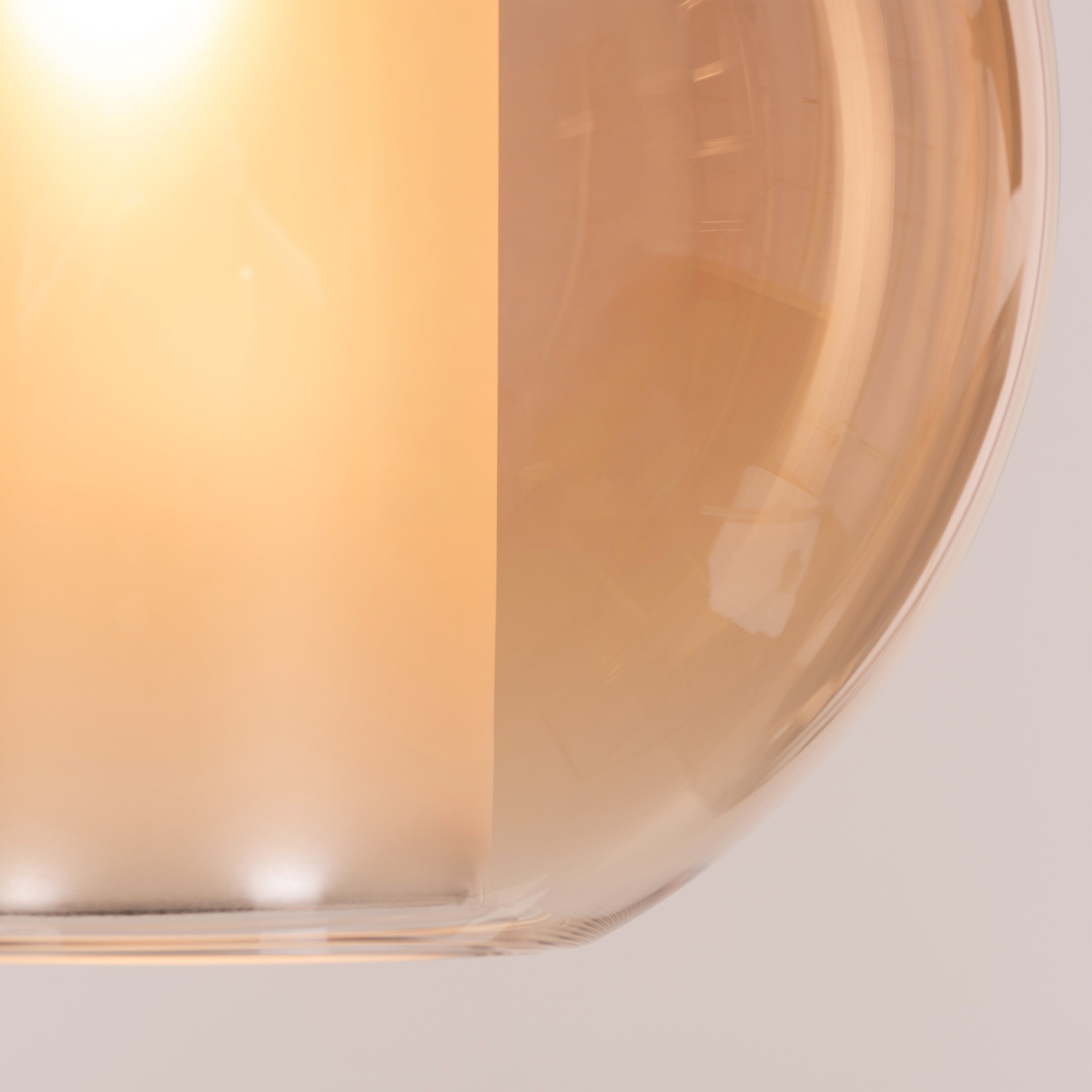 First Sign (Amber) Glass Pendant Light