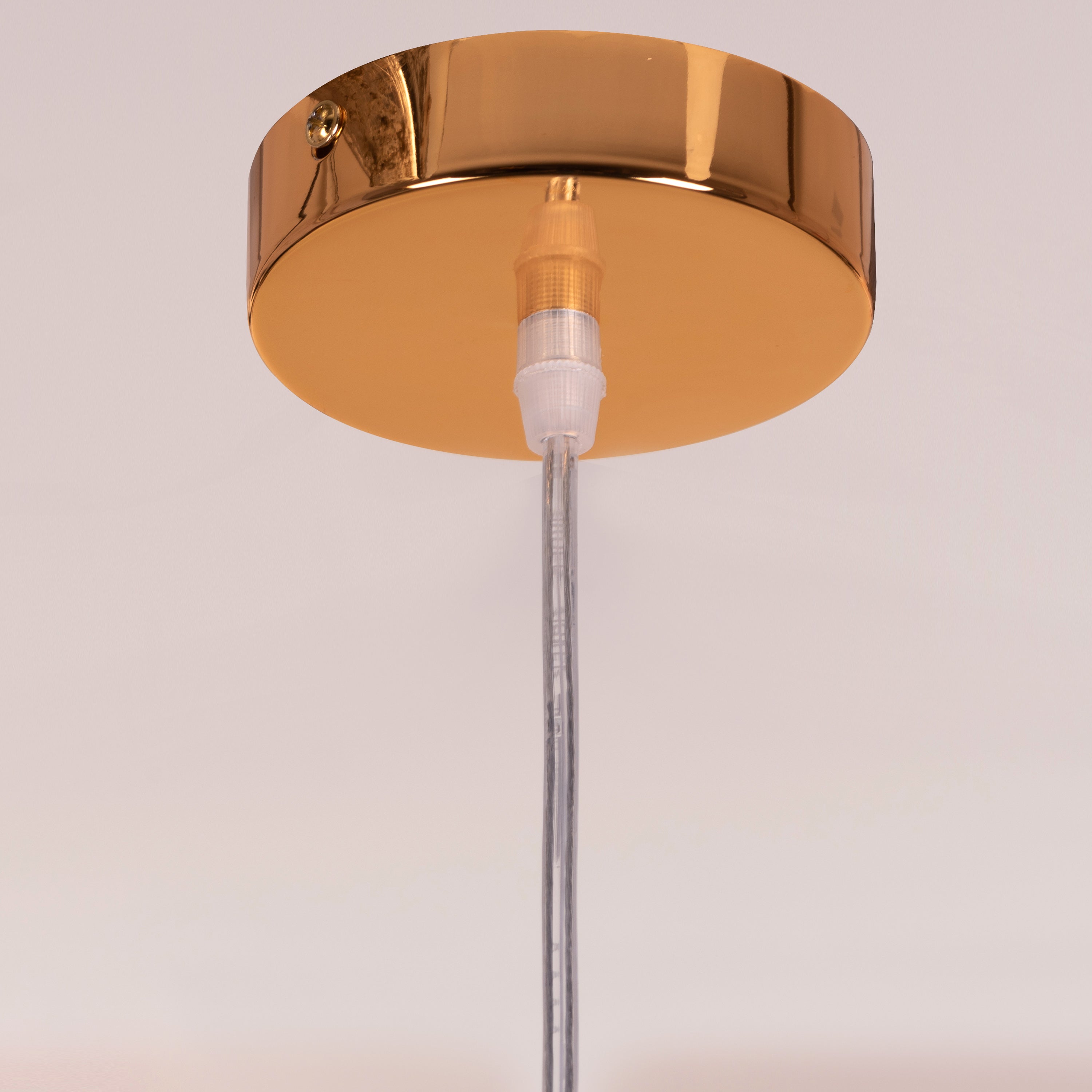 Keep My Love (Amber) Glass Pendant Light