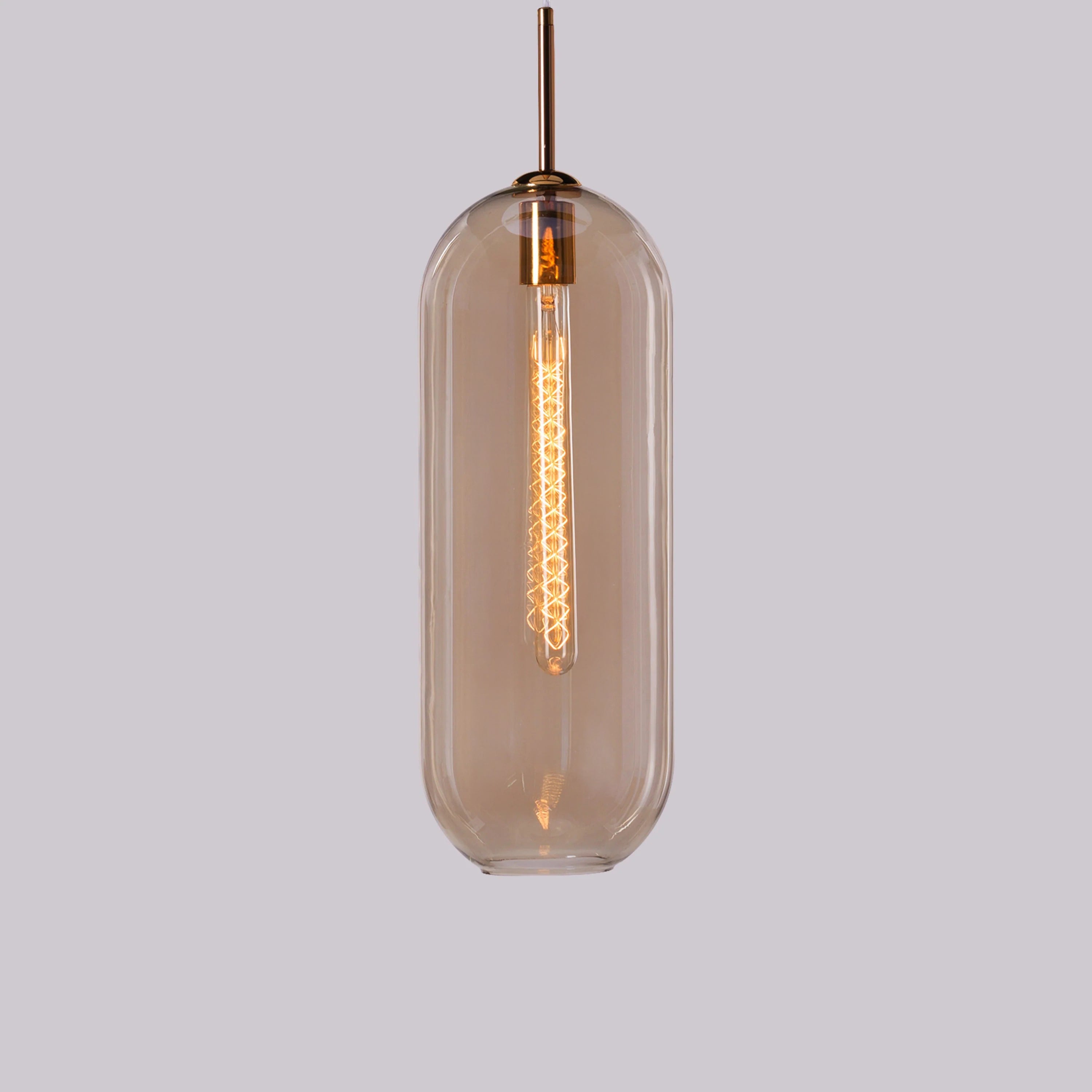 Gold Glamour (Large, Gold) Glass Pendant Light
