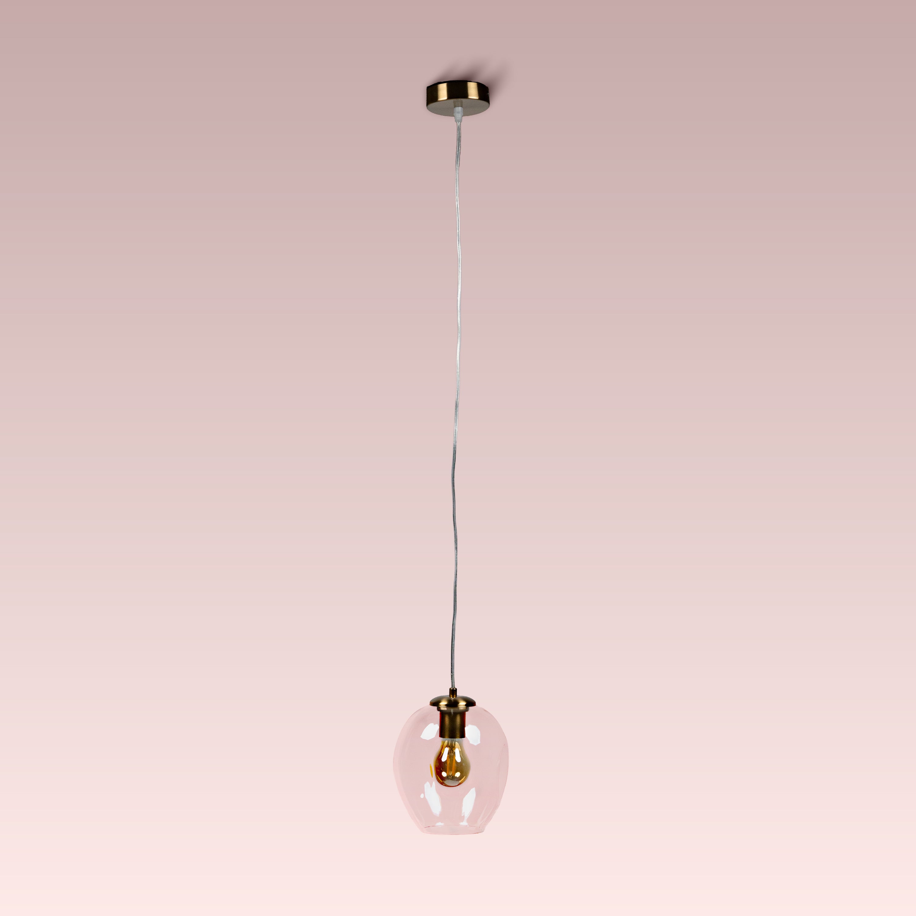 Thousand Stars Single (Clear) Glass Pendant Lamp