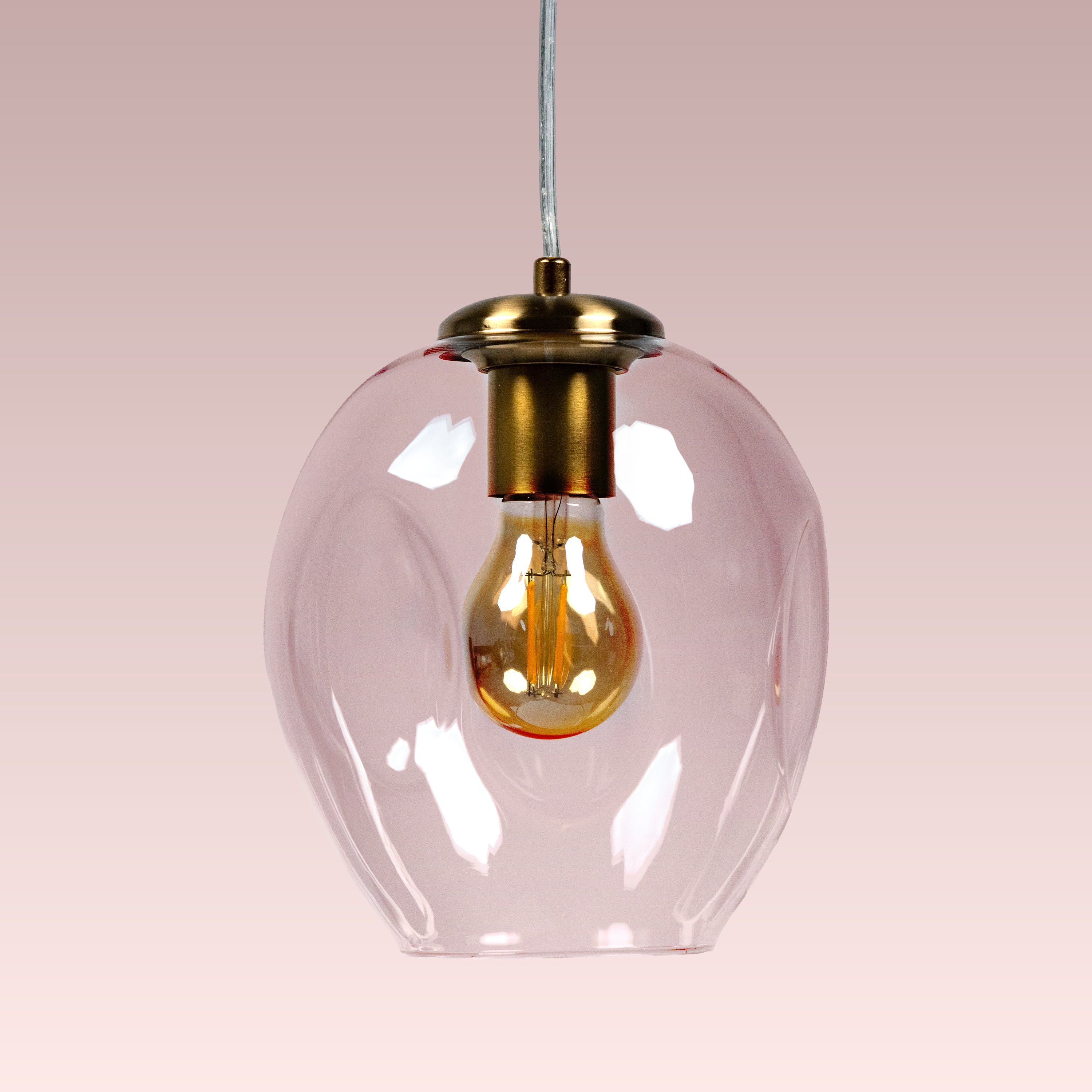 Thousand Stars Single (Clear) Glass Pendant Lamp