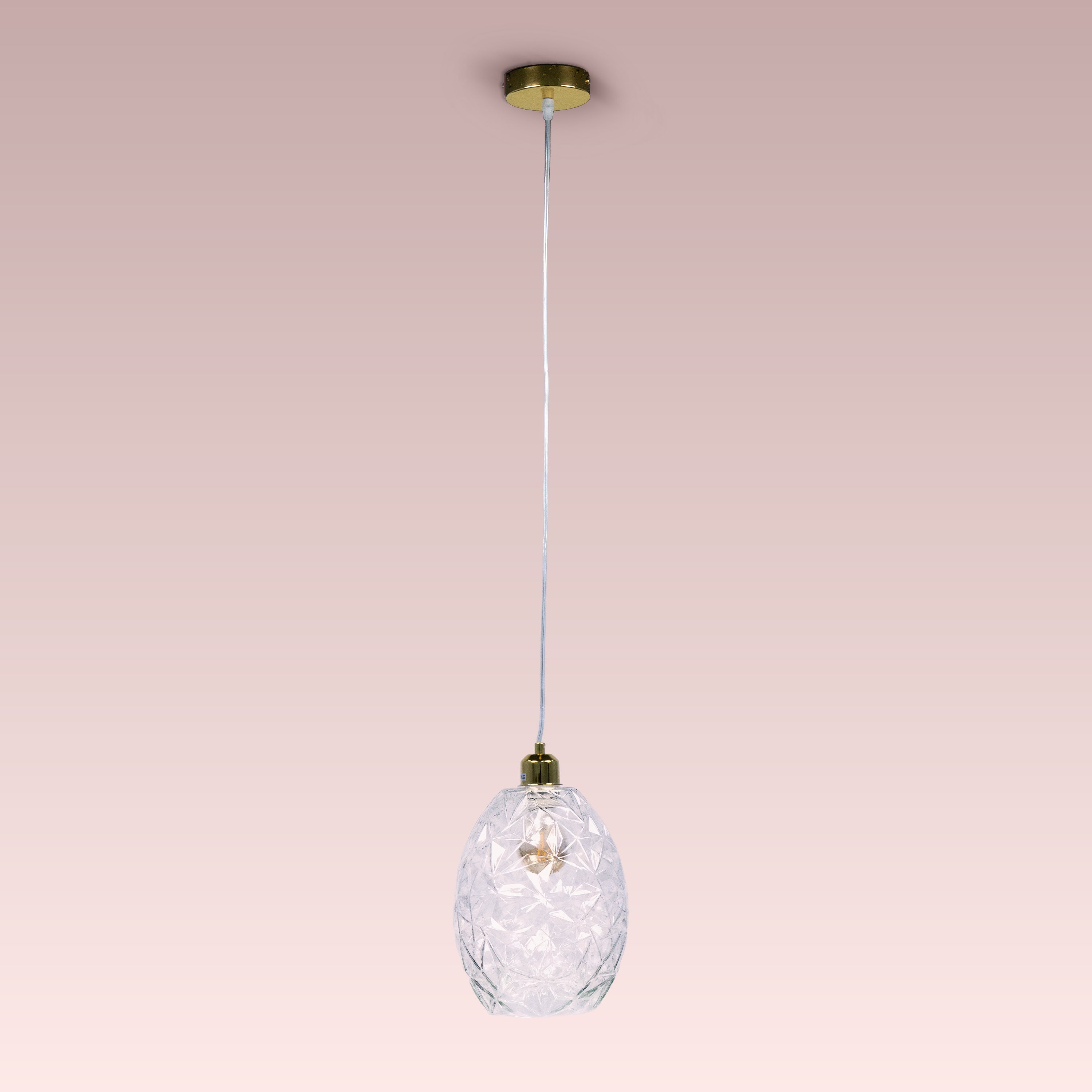 Second Glance (Clear) Glass Pendant lamp