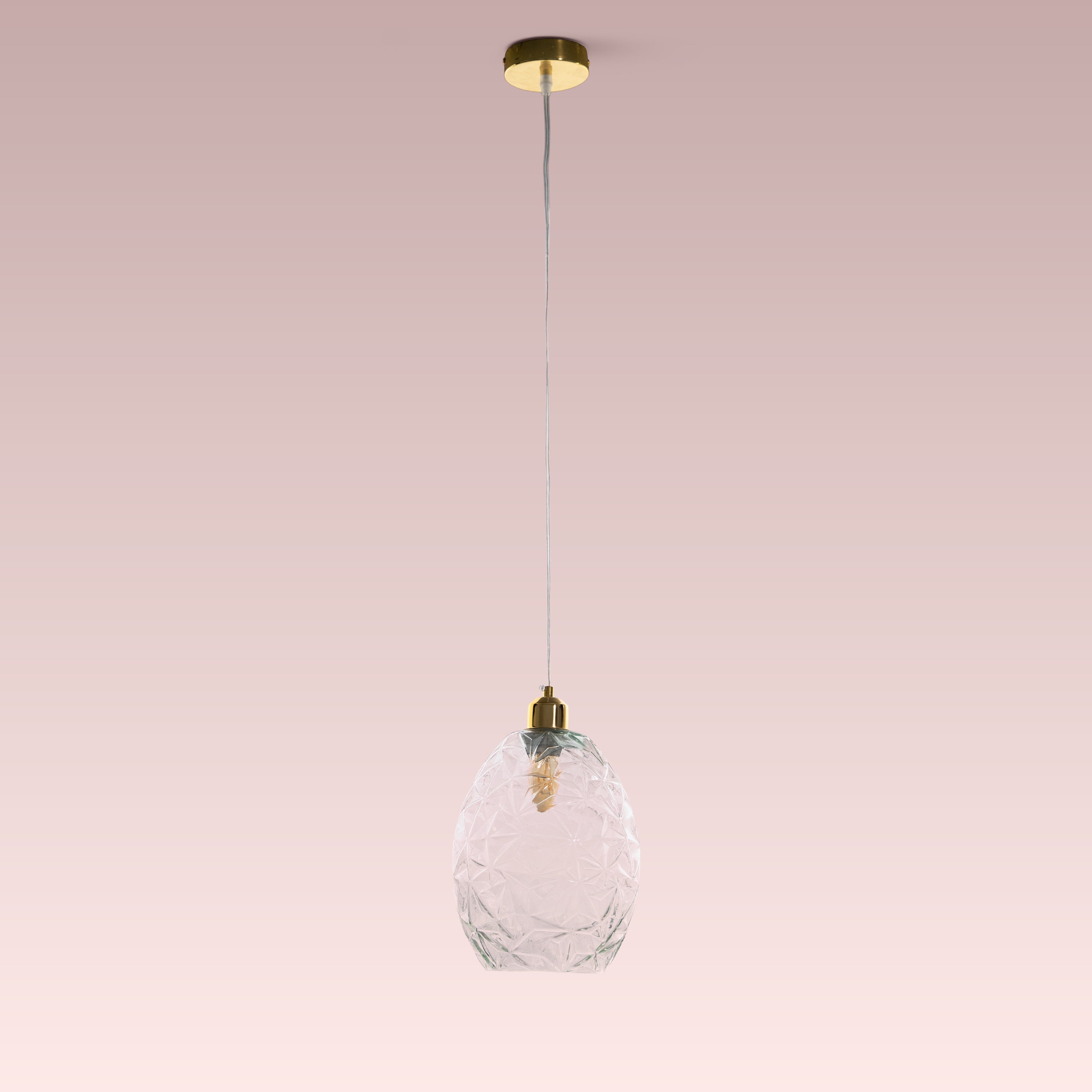 Second Glance (Clear) Glass Pendant lamp