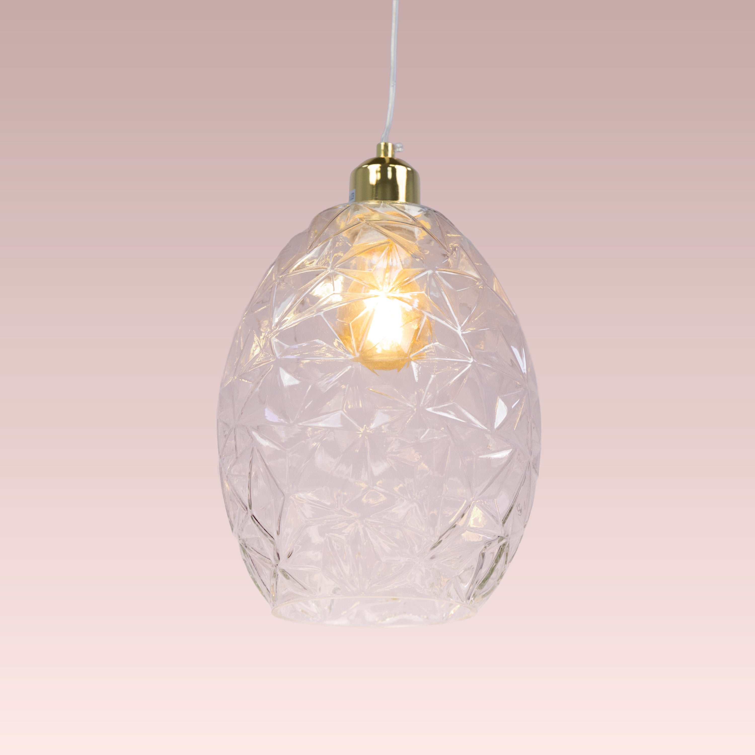 Second Glance (Clear) Glass Pendant lamp