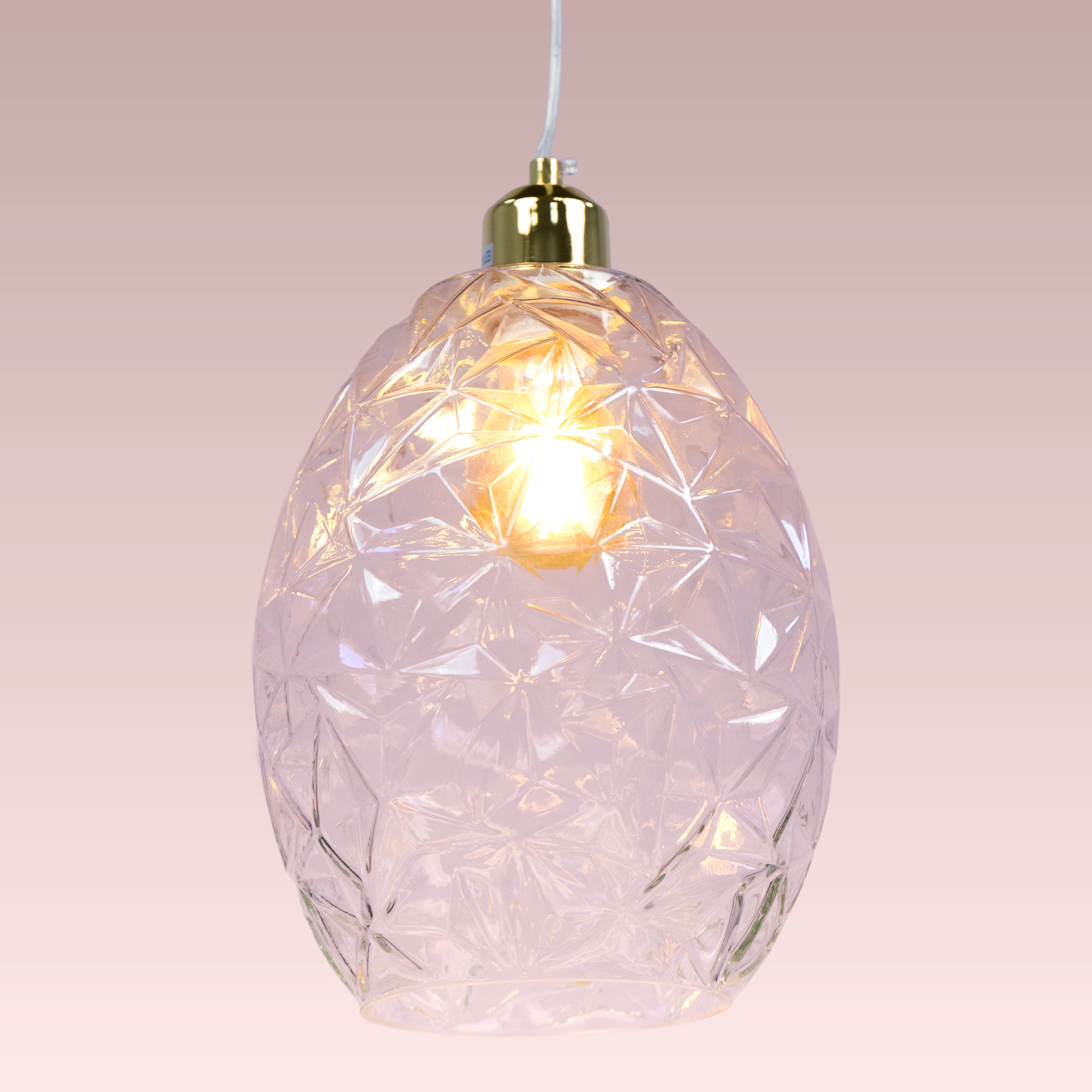 Second Glance (Clear) Glass Pendant lamp