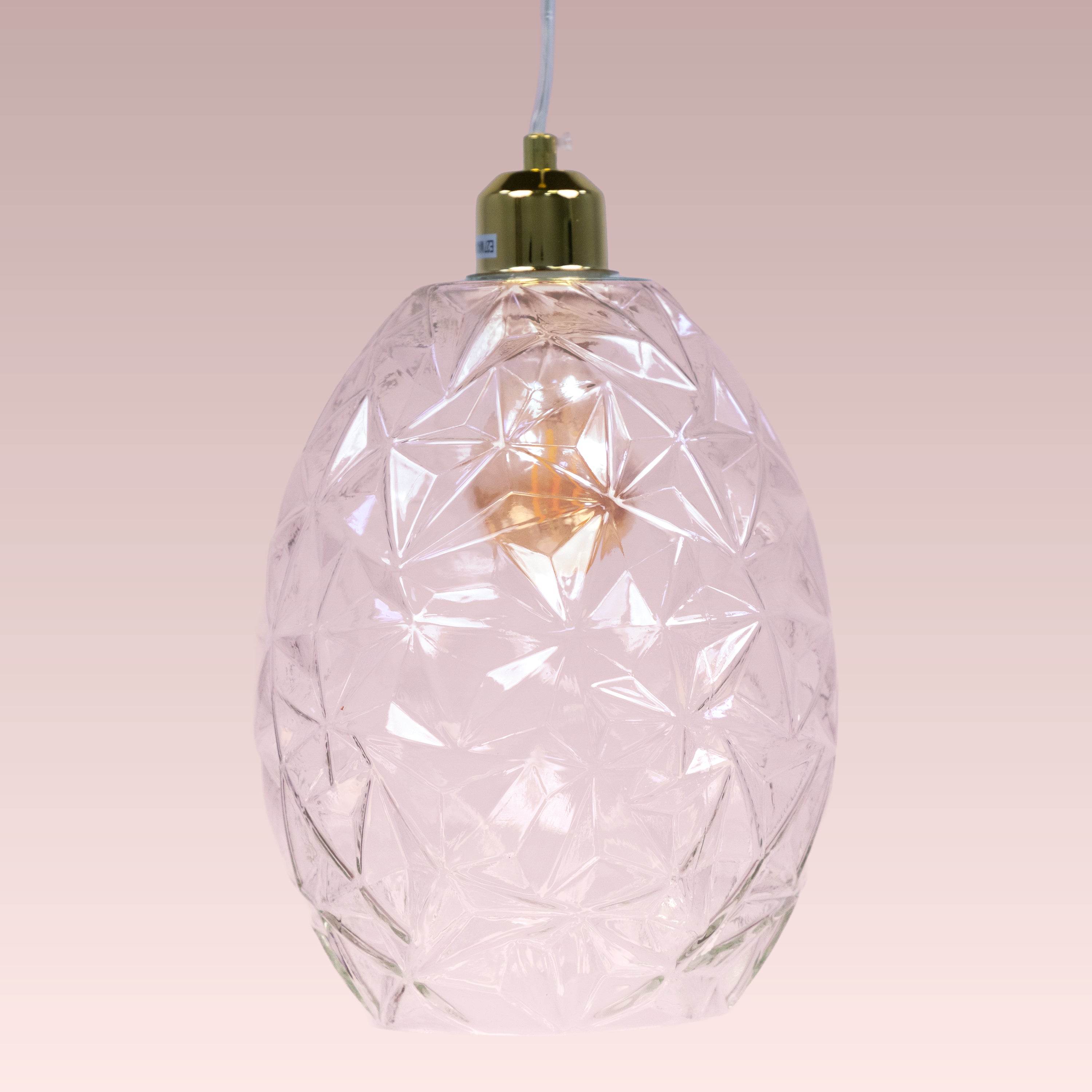 Second Glance (Clear) Glass Pendant lamp