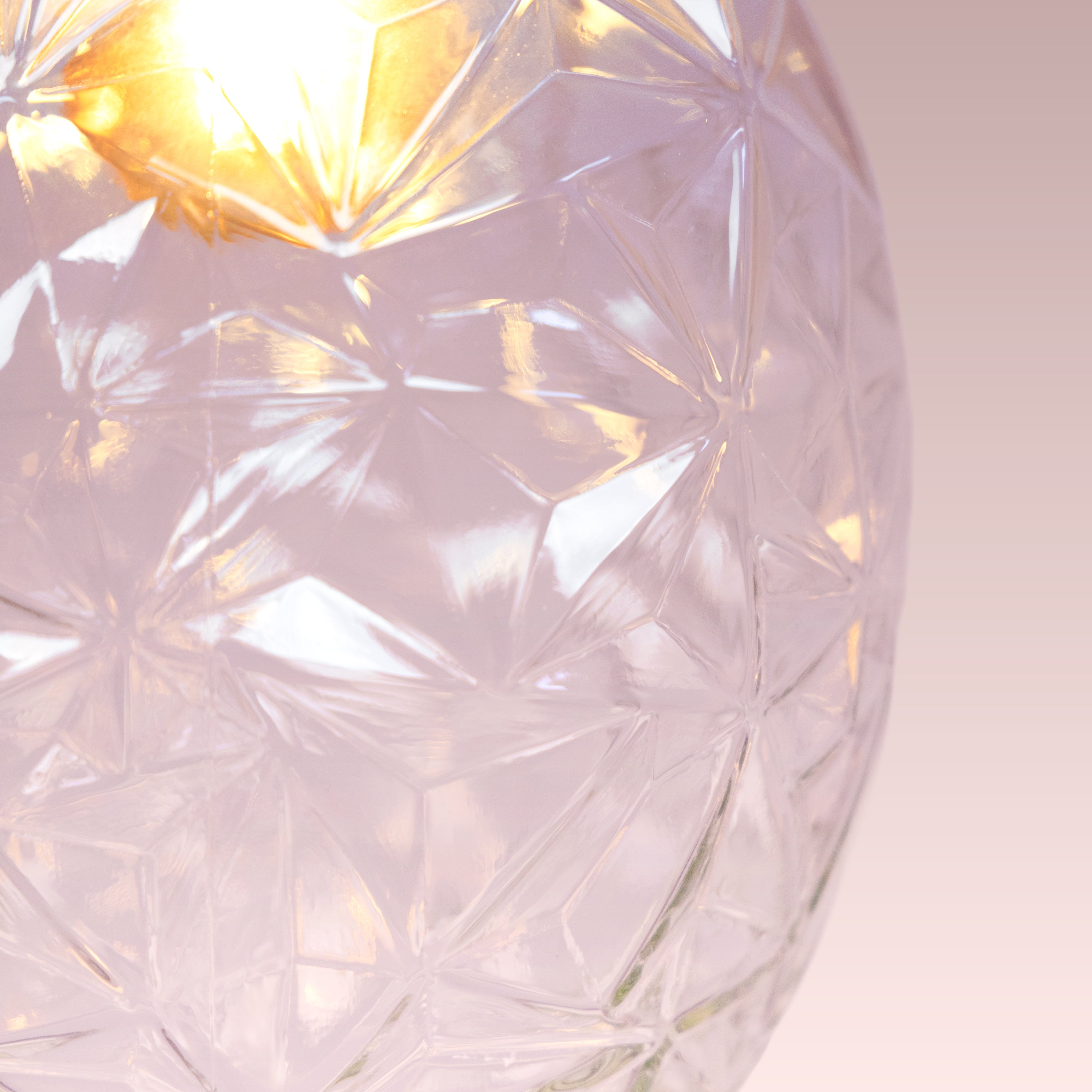 Second Glance (Clear) Glass Pendant lamp