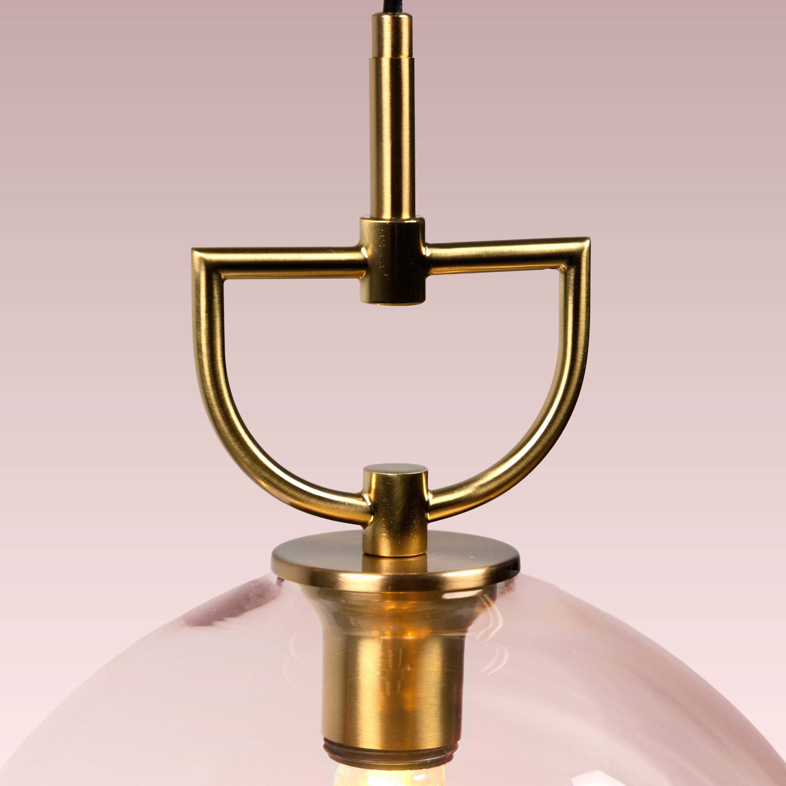 Nightlife (Gold, Clear) Glass Pendant Lamp