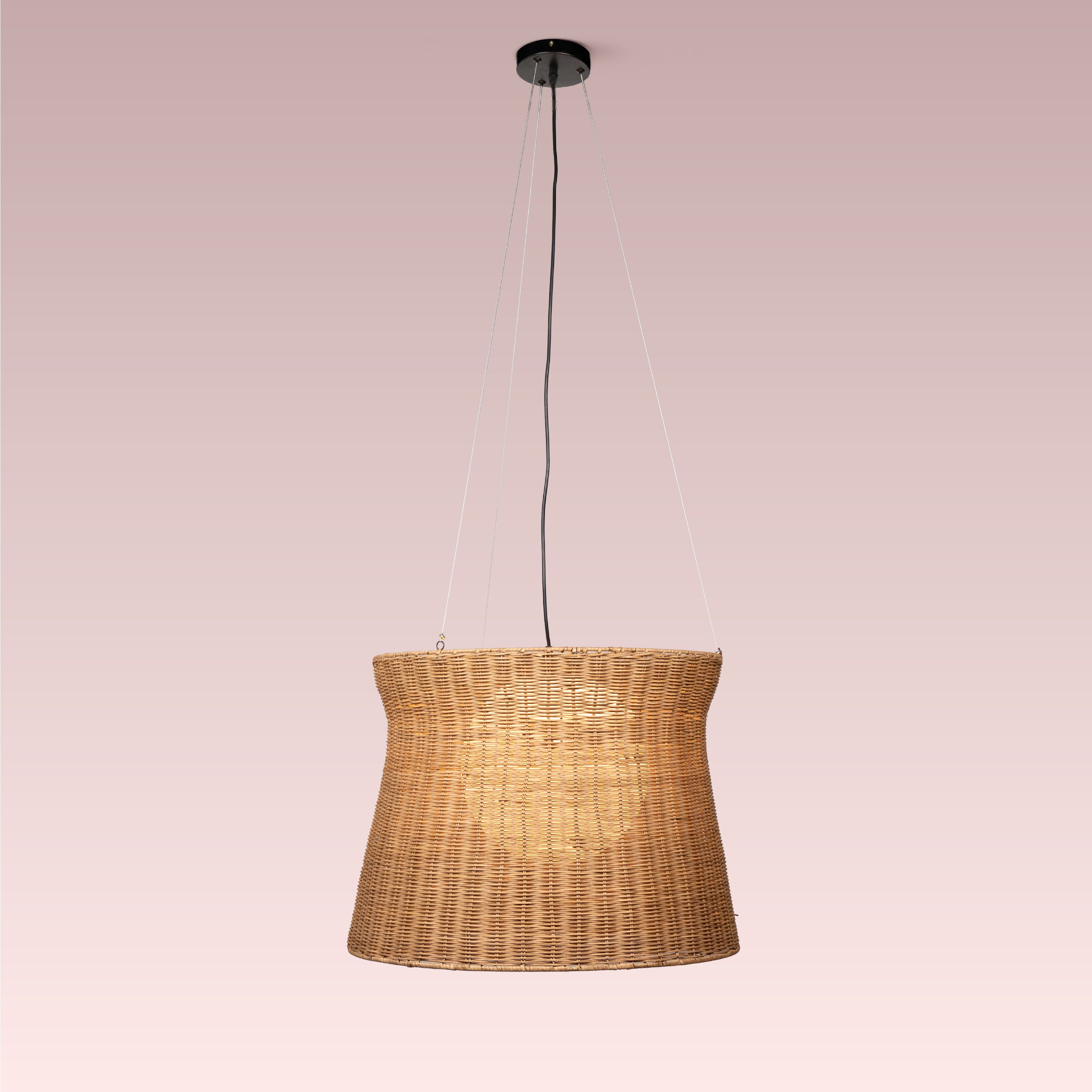 Solara Weave Rattan Pendant Light