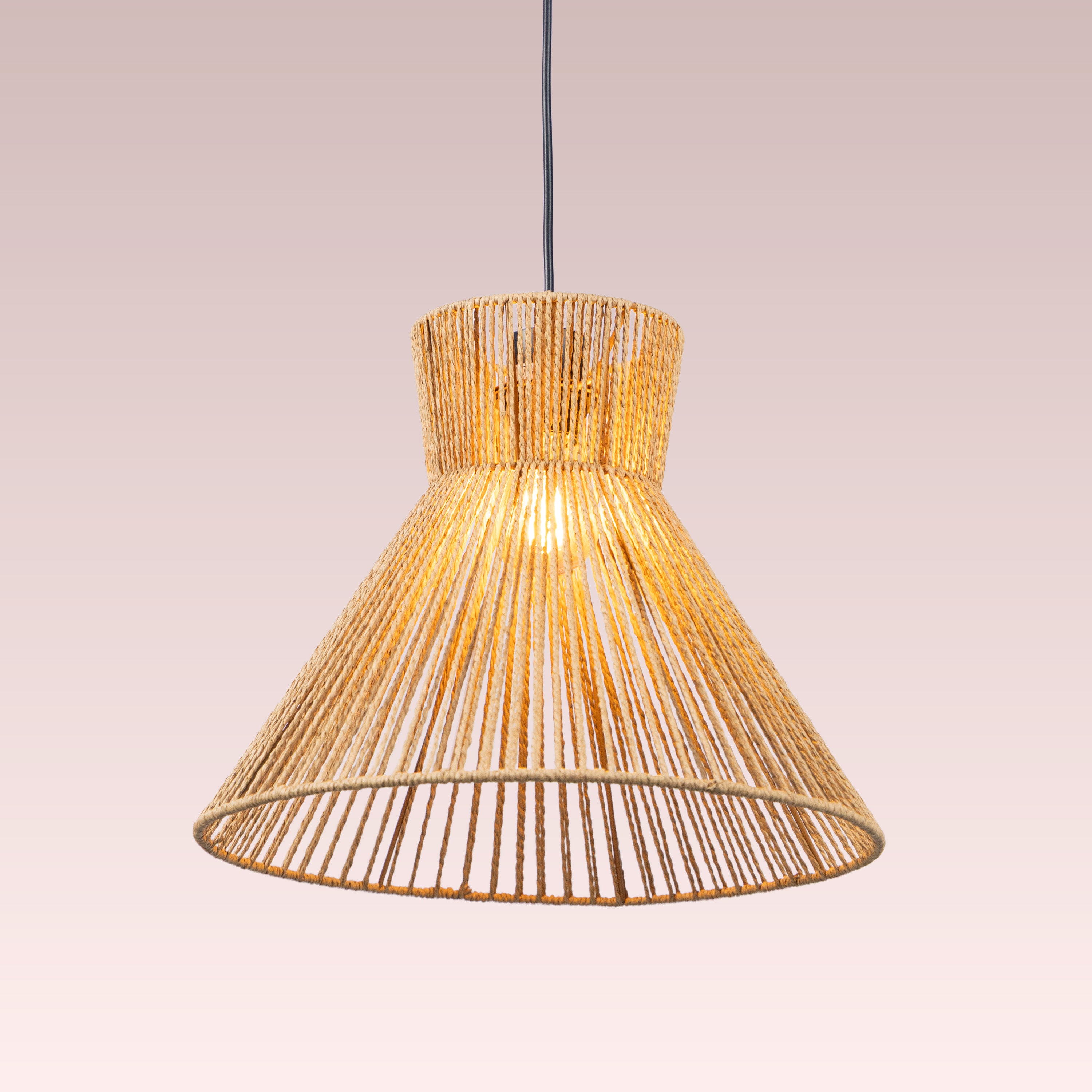 مصباح معلق راتان جلووسفير