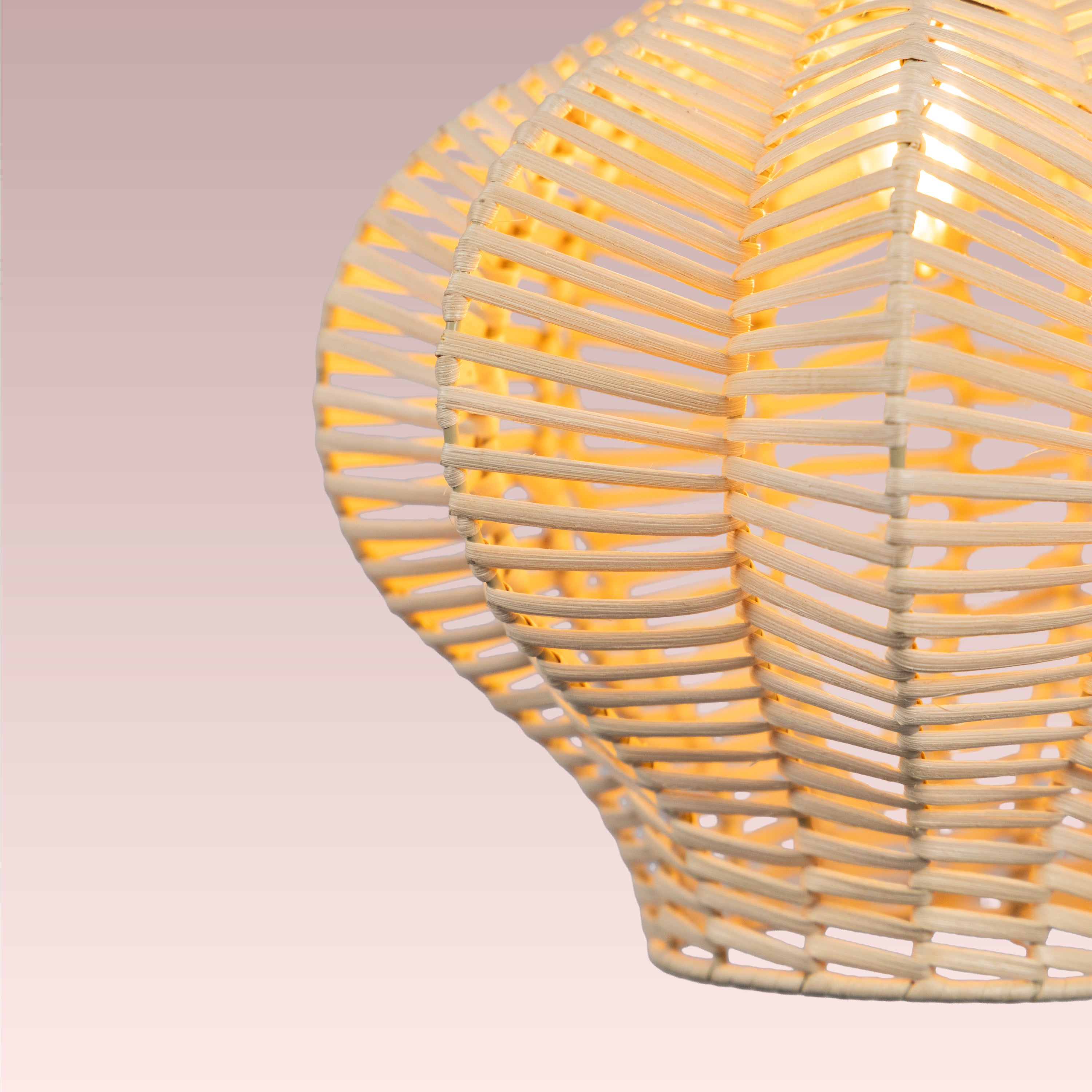 Aethera Woven Rattan pendant light