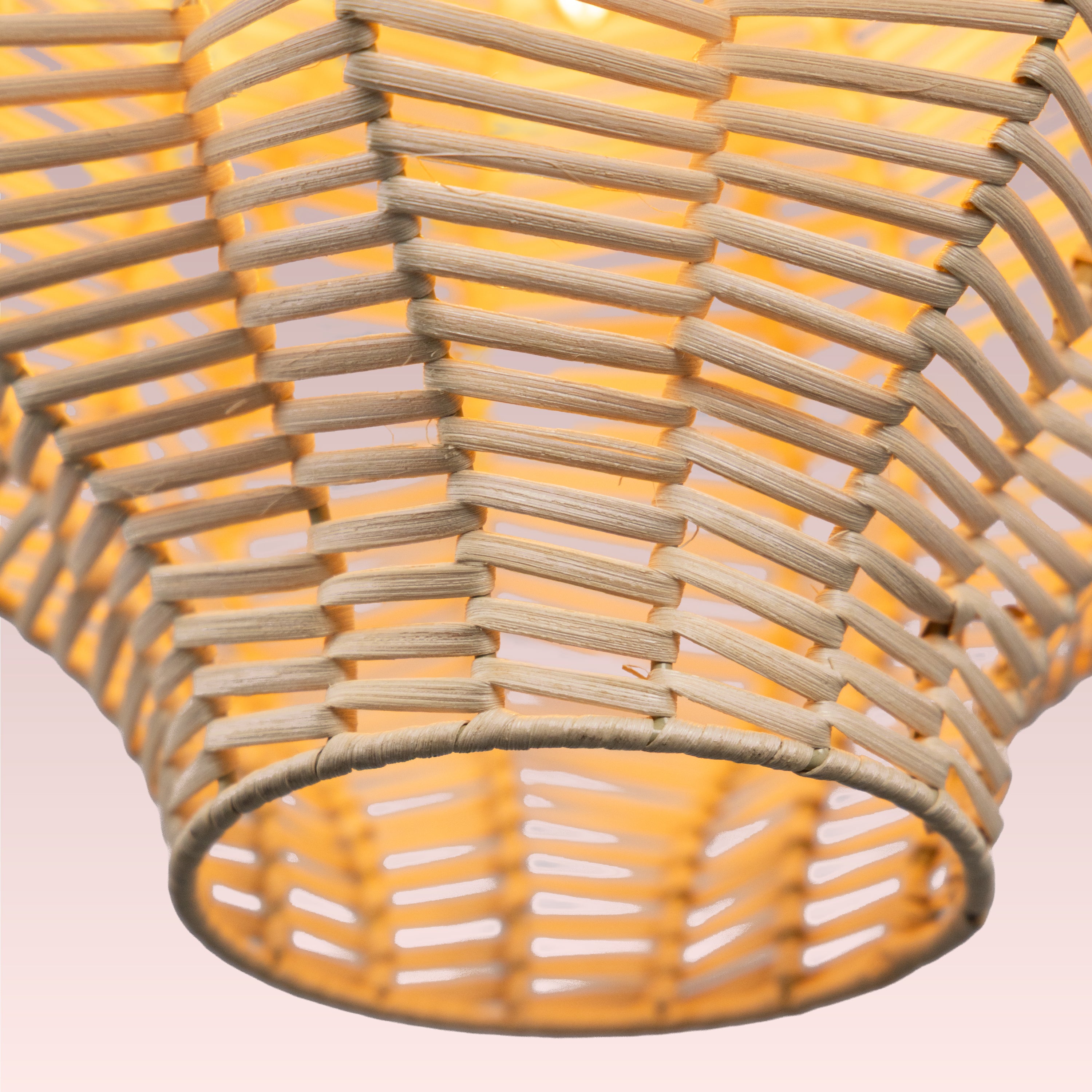 Aethera Woven Rattan pendant light