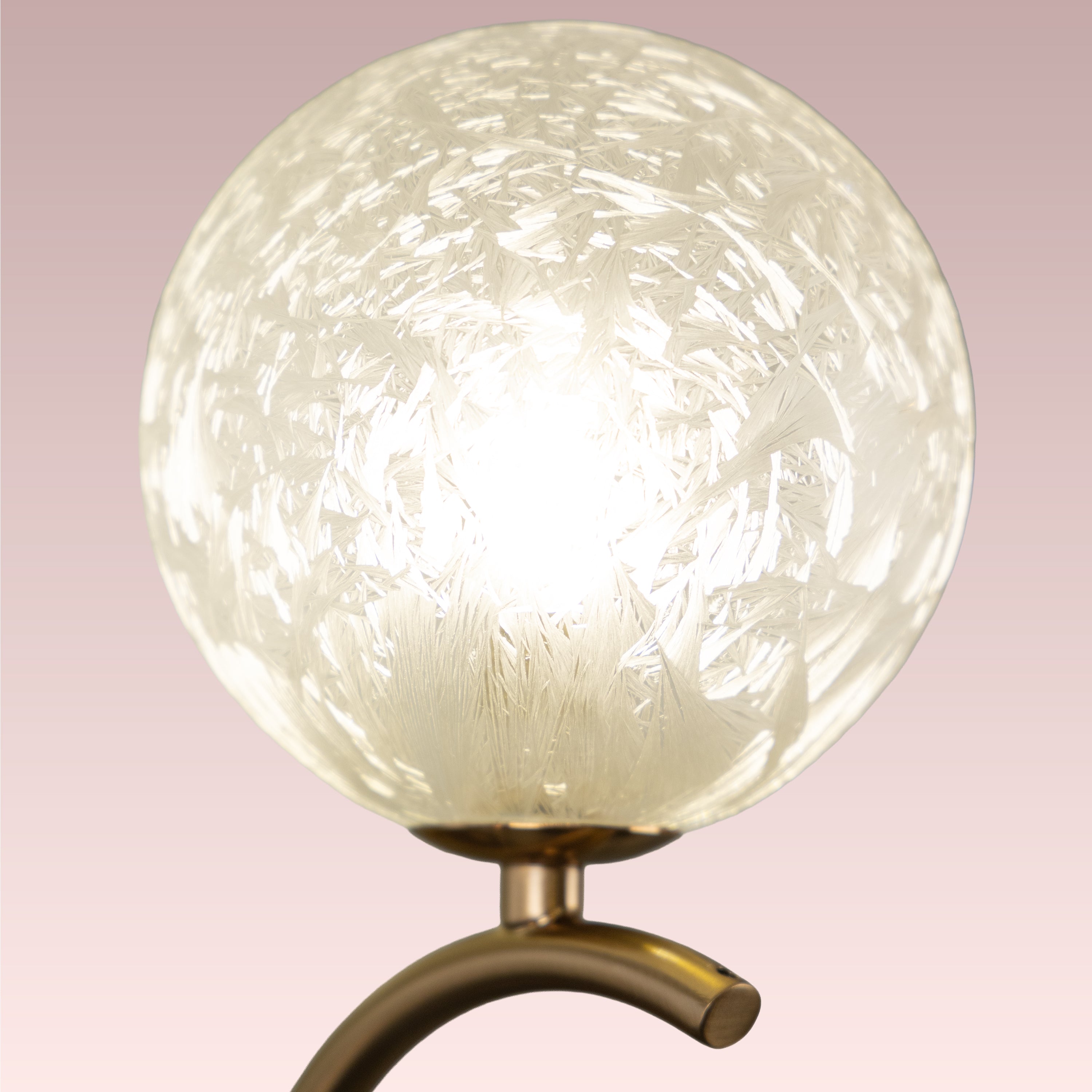City In Stillness Glass Wall Light