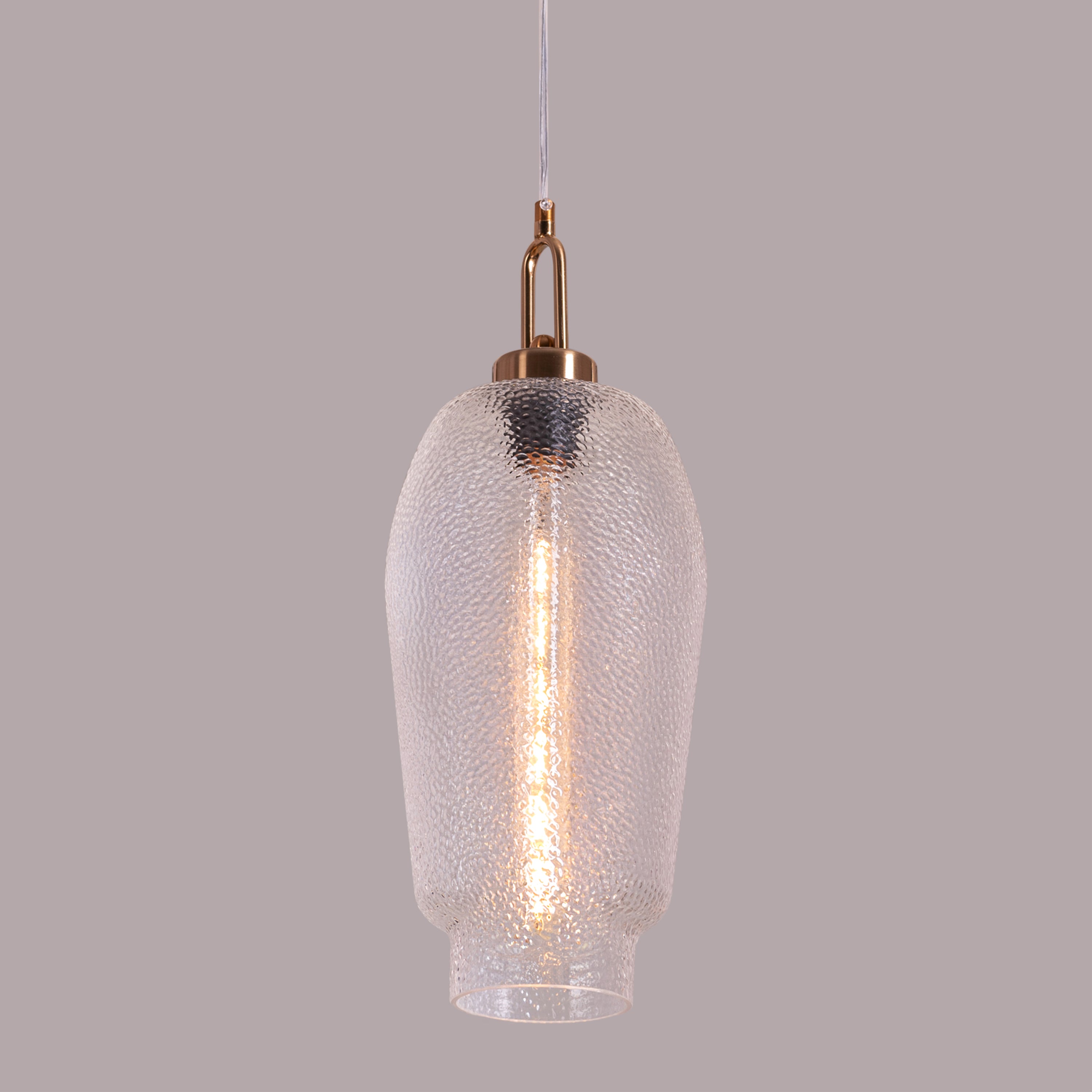 Take Me Traveling (Long) Bubble Glass Pendant Light