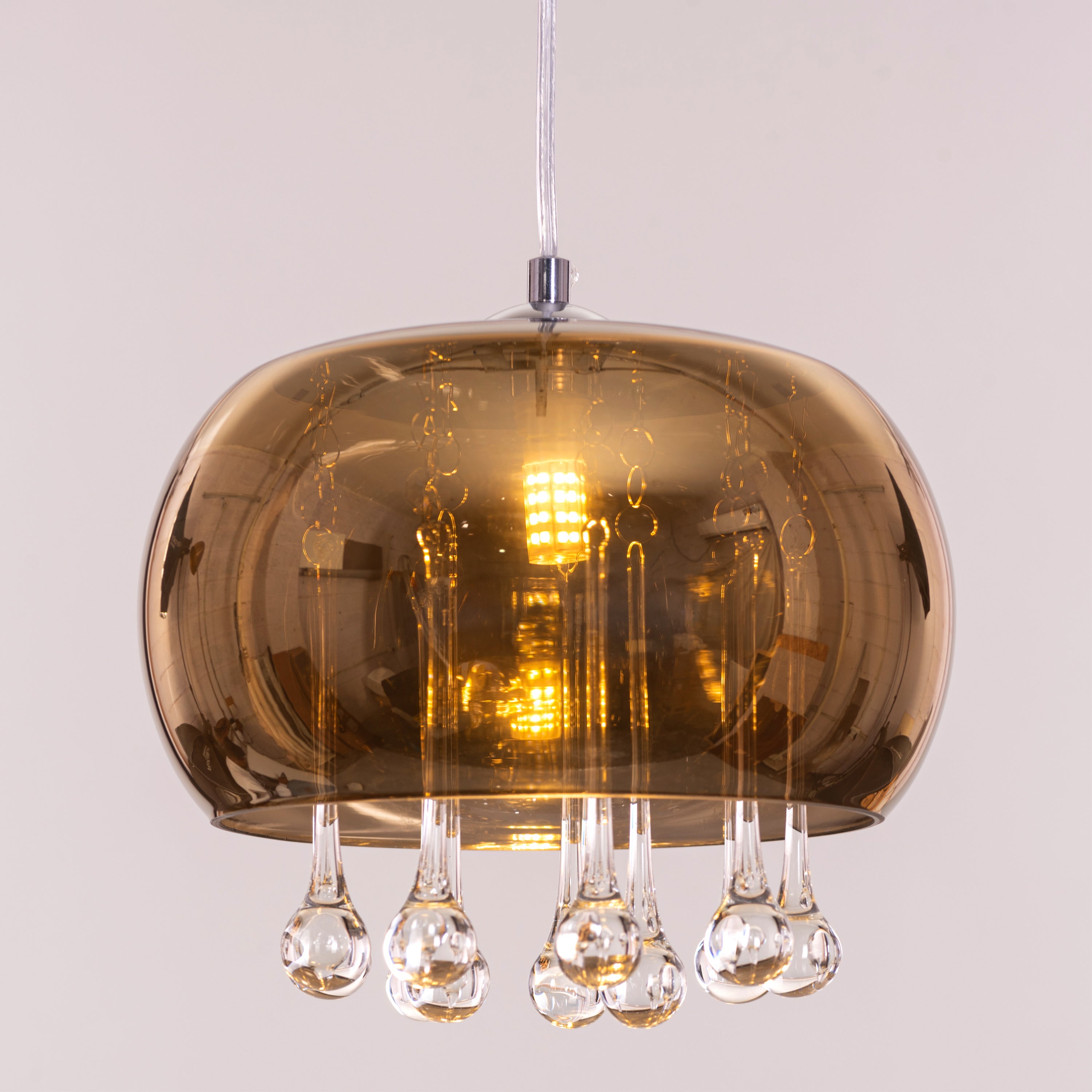 Enchanted (Small, Gold) Crystal Chandelier