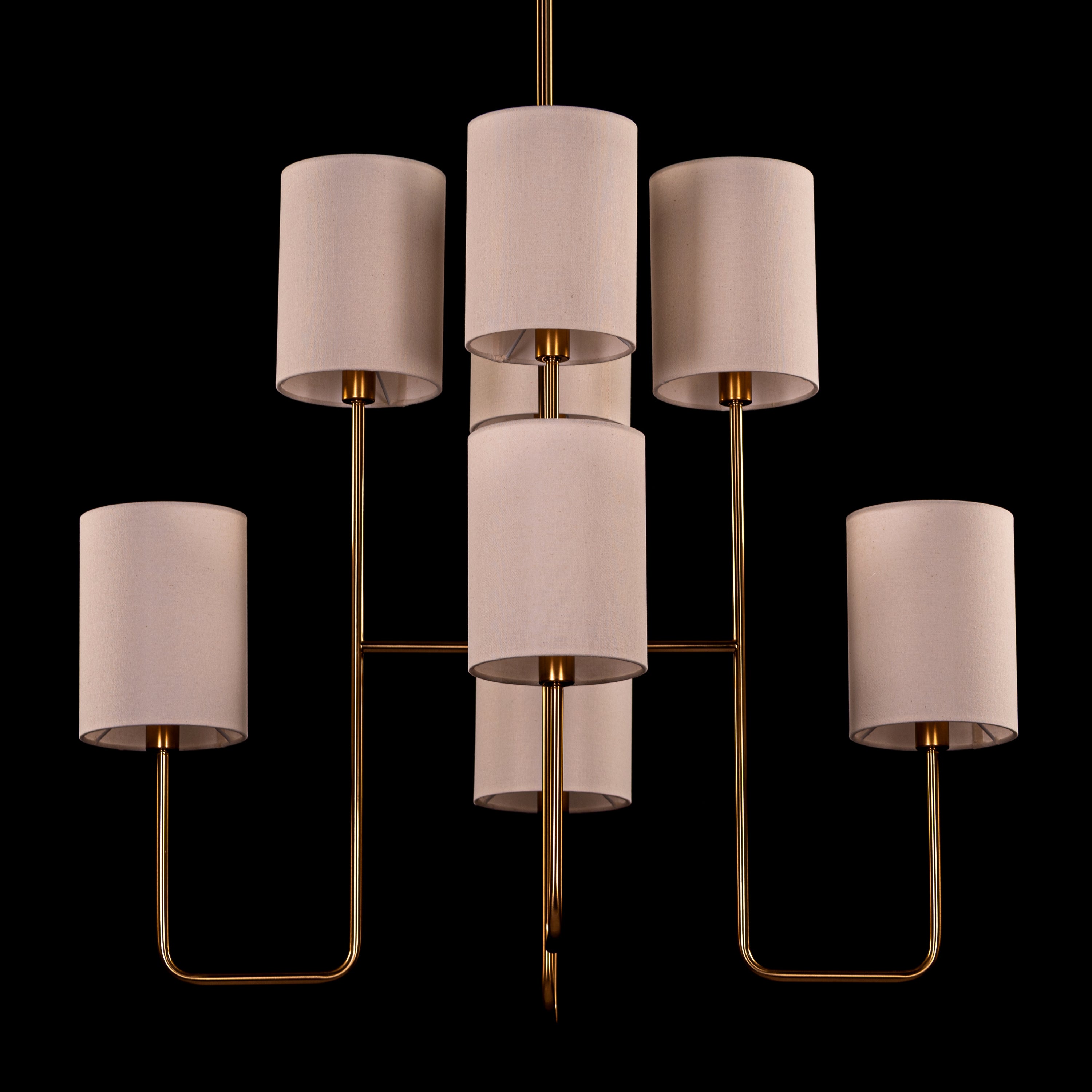 Chelsea (Gold, White) Chandelier